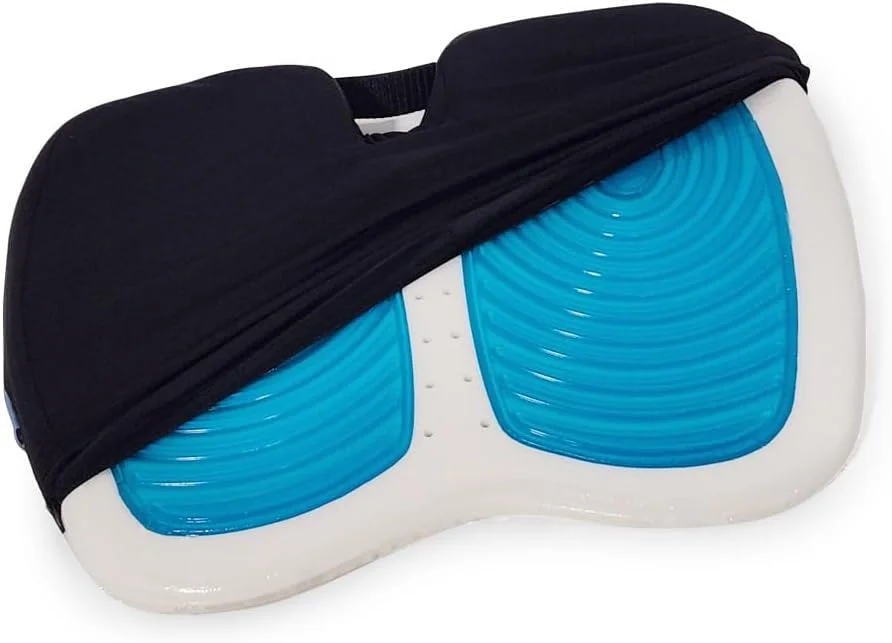 بالشتک صندلی ژل خنک کننده کانتور کابوتی | بالشتک دنبالچه برای درد دنبالچه، سیاتیک، تسکین فشار کمر | پشتیبانی صندلی خنک کننده، بالشتک صندلی ارگونومیک برای خانه، دفتر، بازی، ویلچر، صندلی ماشین بالشتک صندلی ژل خنک کننده کانتور کابوتی | بالشتک دنبالچه برای درد دنبالچه، سیاتیک، تسکین فشار کمر | پشتیبانی صندلی خنک کننده، بالشتک صندلی ارگونومیک برای خانه، دفتر، بازی، ویلچر، صندلی ماشین