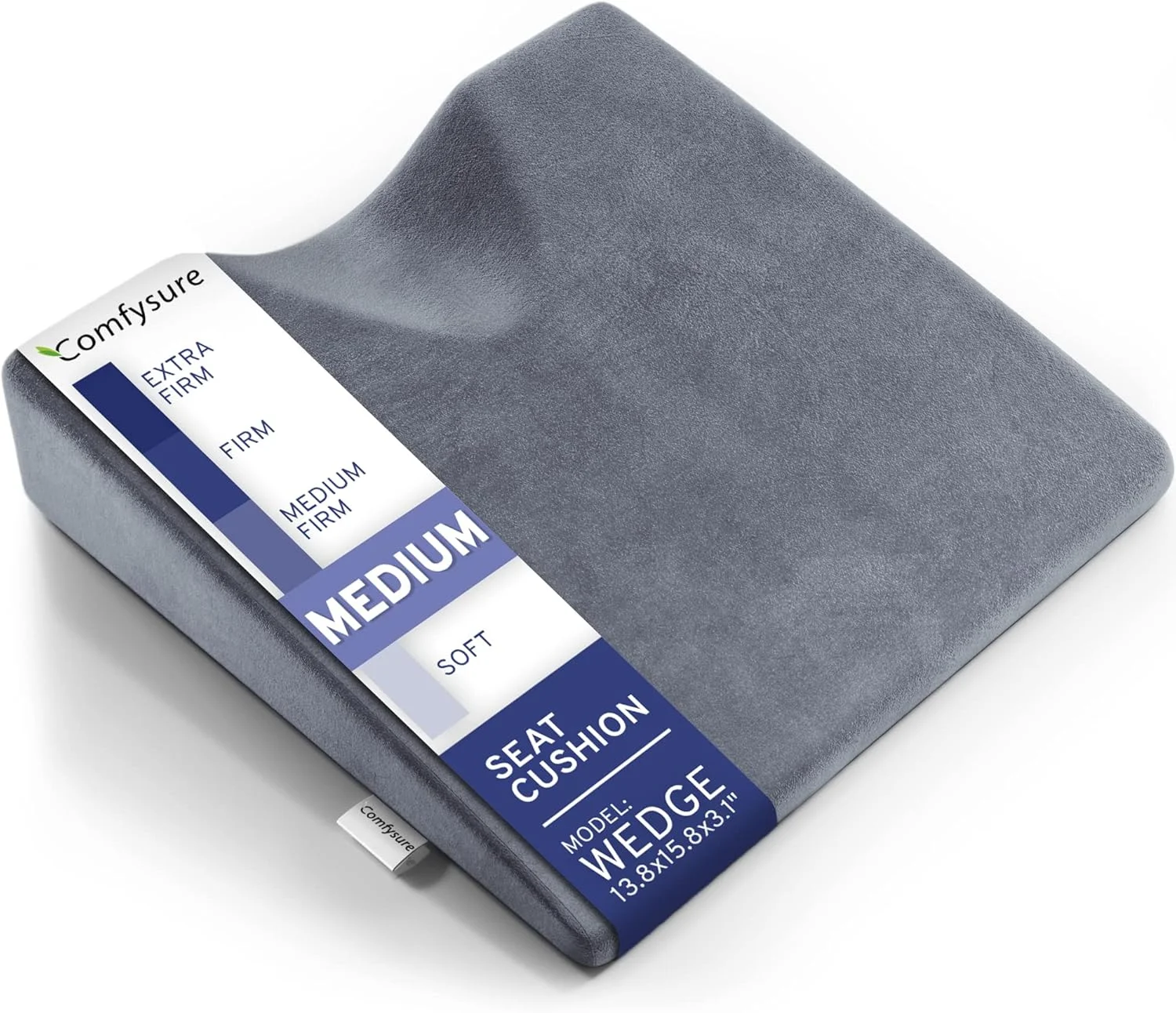 بالشتک صندلی گوه ای و بالشتک صندلی اداری - بالشتک فوم حافظه دار برای تسکین درد دنبالچه برای رانندگی، صندلی اداری، صندلی گیمینگ - پشتیبانی ارتوپدی برای کمر، دنبالچه، استخوان دنبالچه، باسن بالشتک صندلی گوه ای و بالشتک صندلی اداری - بالشتک فوم حافظه دار برای تسکین درد دنبالچه برای رانندگی، صندلی اداری، صندلی گیمینگ - پشتیبانی ارتوپدی برای کمر، دنبالچه، استخوان دنبالچه، باسن