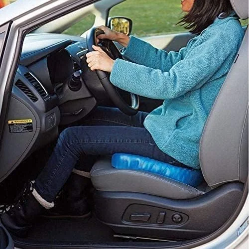 بالشتک صندلی Diwaa creation، پد بالشتک صندلی ارتوپدی ژله ای برای ماشین، صندلی اداری، ویلچر یا خانه (تخم مرغ نشین) (آبی) بالشتک صندلی Diwaa creation، پد بالشتک صندلی ارتوپدی ژله ای برای ماشین، صندلی اداری، ویلچر یا خانه (تخم مرغ نشین) (آبی)