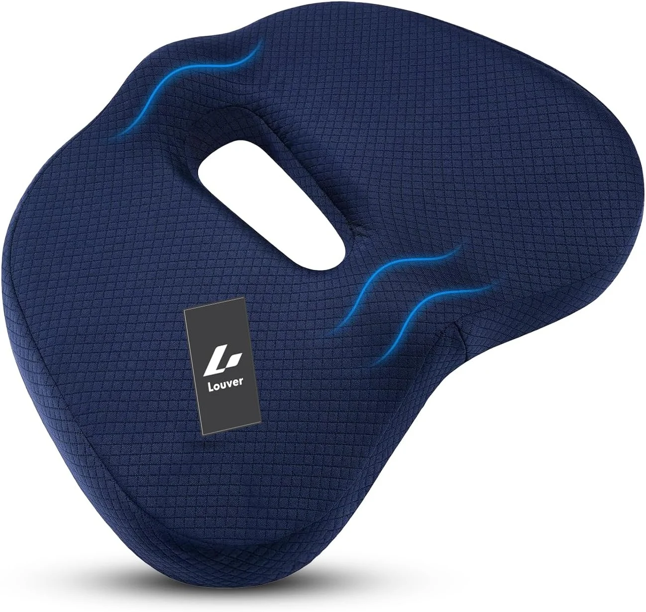 بالشتک صندلی فوم حافظه دار با روکش توری | طراحی راحت و پشتیبانی کننده | ضد لغزش و قابل حمل | تسکین درد و کاهش فشار | مناسب برای میز کار در خانه و اداره بالشتک صندلی فوم حافظه دار با روکش توری | طراحی راحت و پشتیبانی کننده | ضد لغزش و قابل حمل | تسکین درد و کاهش فشار | مناسب برای میز کار در خانه و اداره