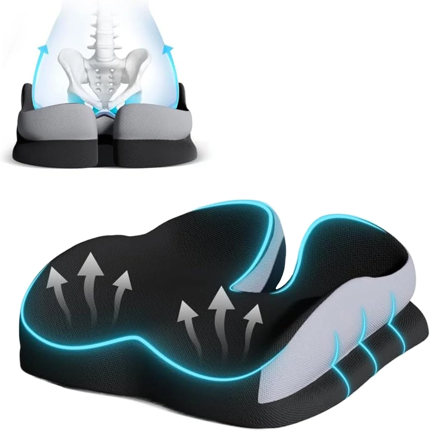 بالشتک نشیمن برای نشستن طولانی مدت، بالشتک هموروئید برای نشستن، بالشتک دنبالچه برای درد دنبالچه، بالشتک صندلی فوم حافظه دار برای صندلی های اداری بالشتک نشیمن برای نشستن طولانی مدت، بالشتک هموروئید برای نشستن، بالشتک دنبالچه برای درد دنبالچه، بالشتک صندلی فوم حافظه دار برای صندلی های اداری