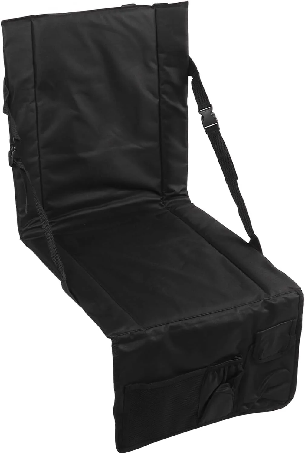 بالشتک تاشو استادیومی Domary با پشتیبانی راحت، پد تاشو پارچه آکسفورد مشکی برای باغ، کمپینگ، رویدادهای ورزشی بالشتک تاشو استادیومی Domary با پشتیبانی راحت، پد تاشو پارچه آکسفورد مشکی برای باغ، کمپینگ، رویدادهای ورزشی