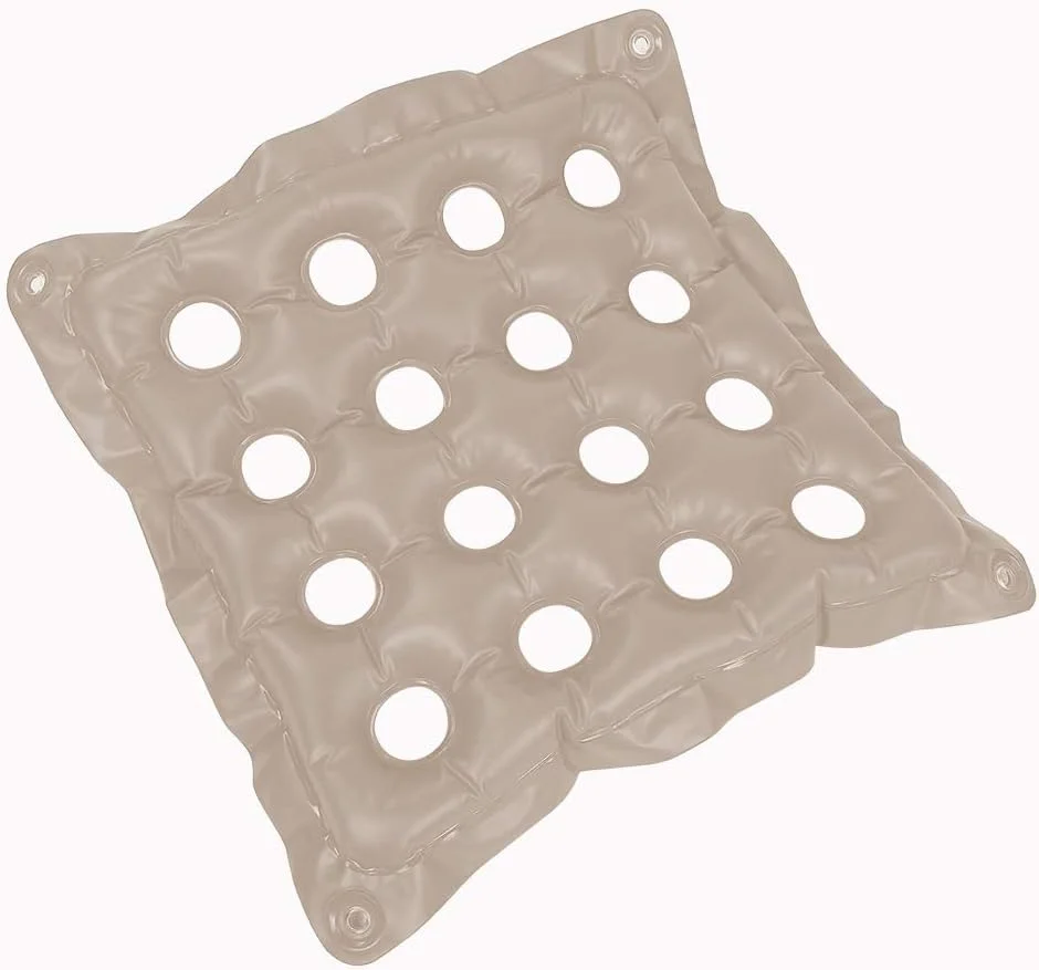 بالشتک بادی پی وی سی Domary، پد ماساژ الاستیک و تنفسی باسن، تاشو، مناسب برای استفاده در خانه، دفتر کار و تعطیلات ساحلی (خاکستری) بالشتک بادی پی وی سی Domary، پد ماساژ الاستیک و تنفسی باسن، تاشو، مناسب برای استفاده در خانه، دفتر کار و تعطیلات ساحلی (خاکستری)