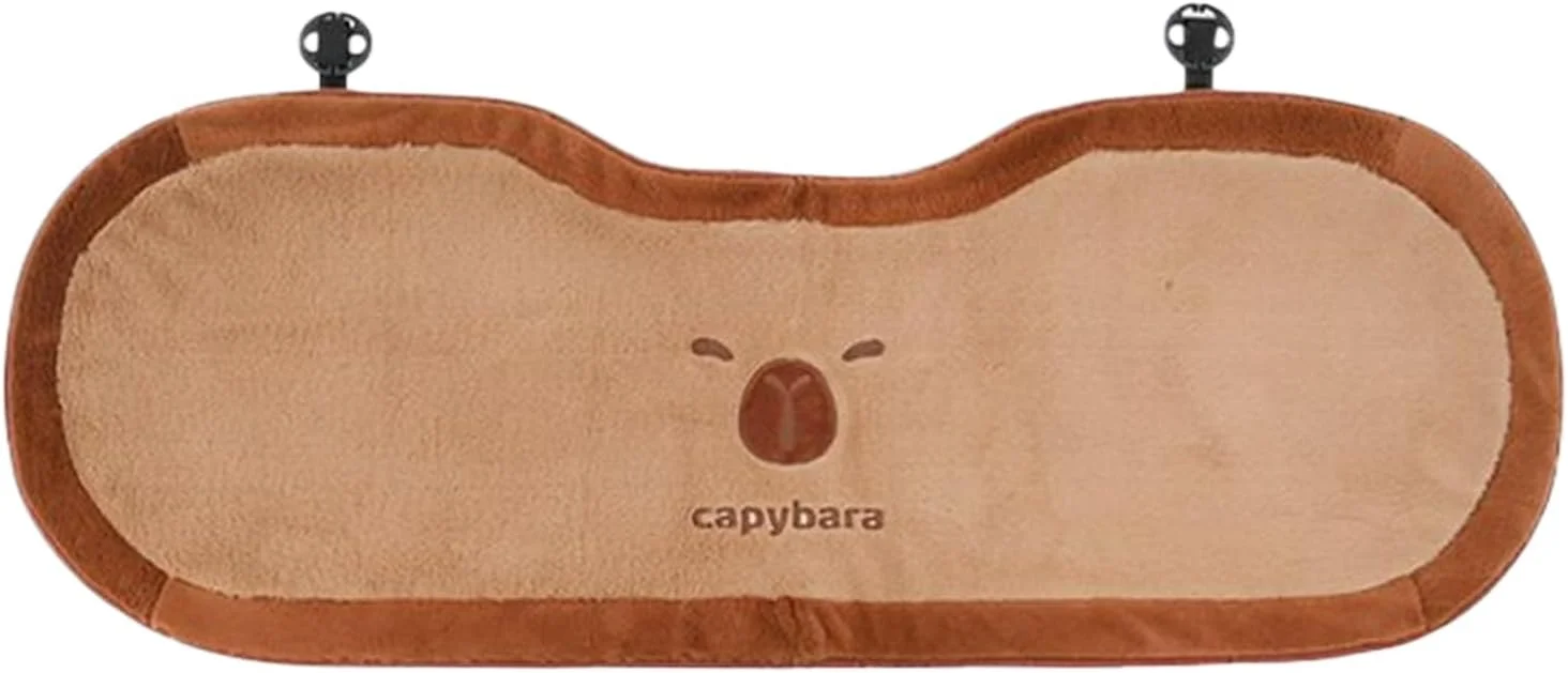 بالشتک صندلی رانندگی | پد صندلی ماشین پولیشی کاپيبارا | زیرانداز صندلی راحت برای خانه، کامیون، ون، شاسی بلند، رانندگی طولانی مدت، مطالعه و اوقات استراحت