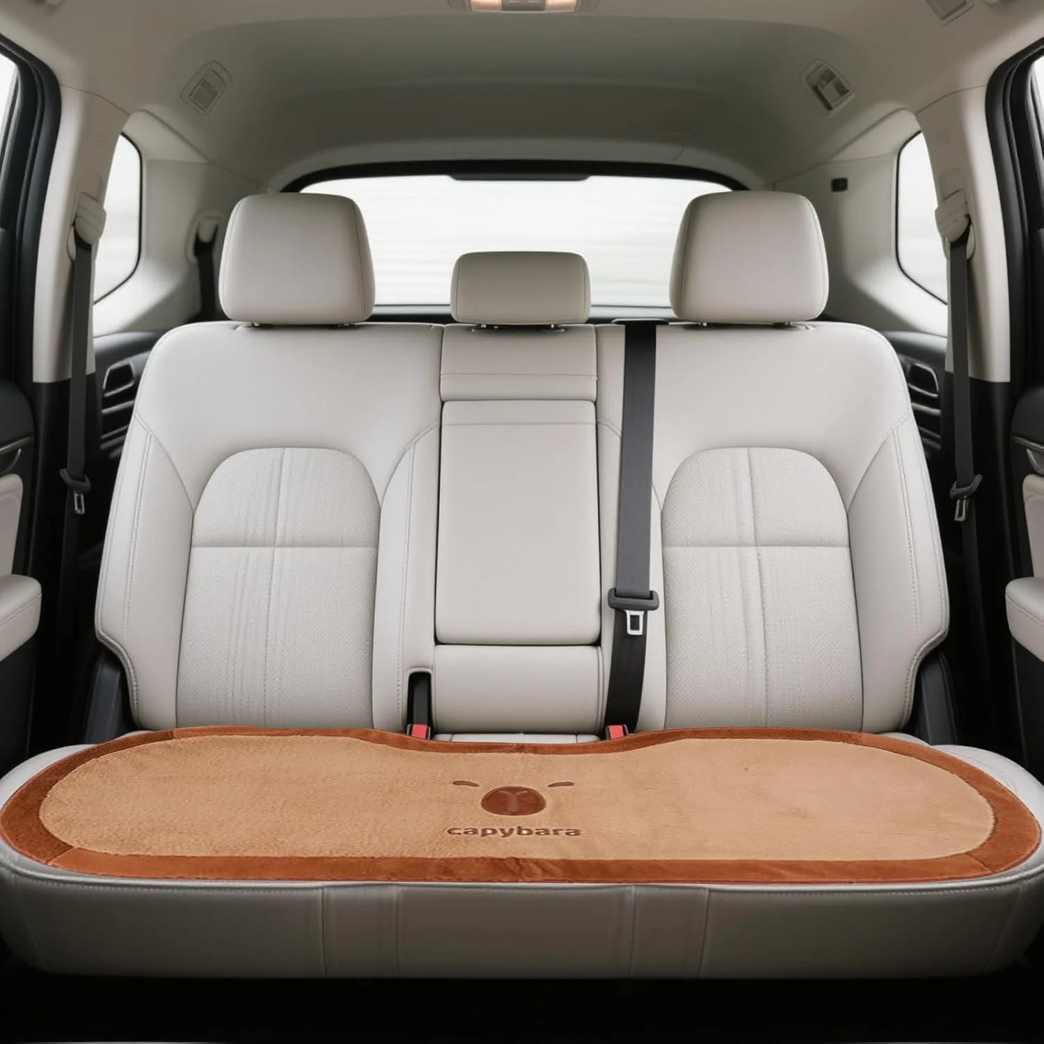 بالشتک صندلی رانندگی | روکش صندلی جلوی مخمل کاپيبارا، تشک راحت برای کامیون، ون، سفر جاده ای، زمان استراحت، مطالعه، رفت و آمد، رانندگی طولانی مدت بالشتک صندلی رانندگی | روکش صندلی جلوی مخمل کاپيبارا، تشک راحت برای کامیون، ون، سفر جاده ای، زمان استراحت، مطالعه، رفت و آمد، رانندگی طولانی مدت