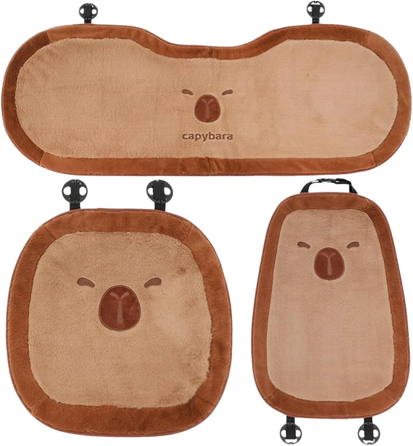 کاور صندلی خودرو طرح Capybara مدل Plush