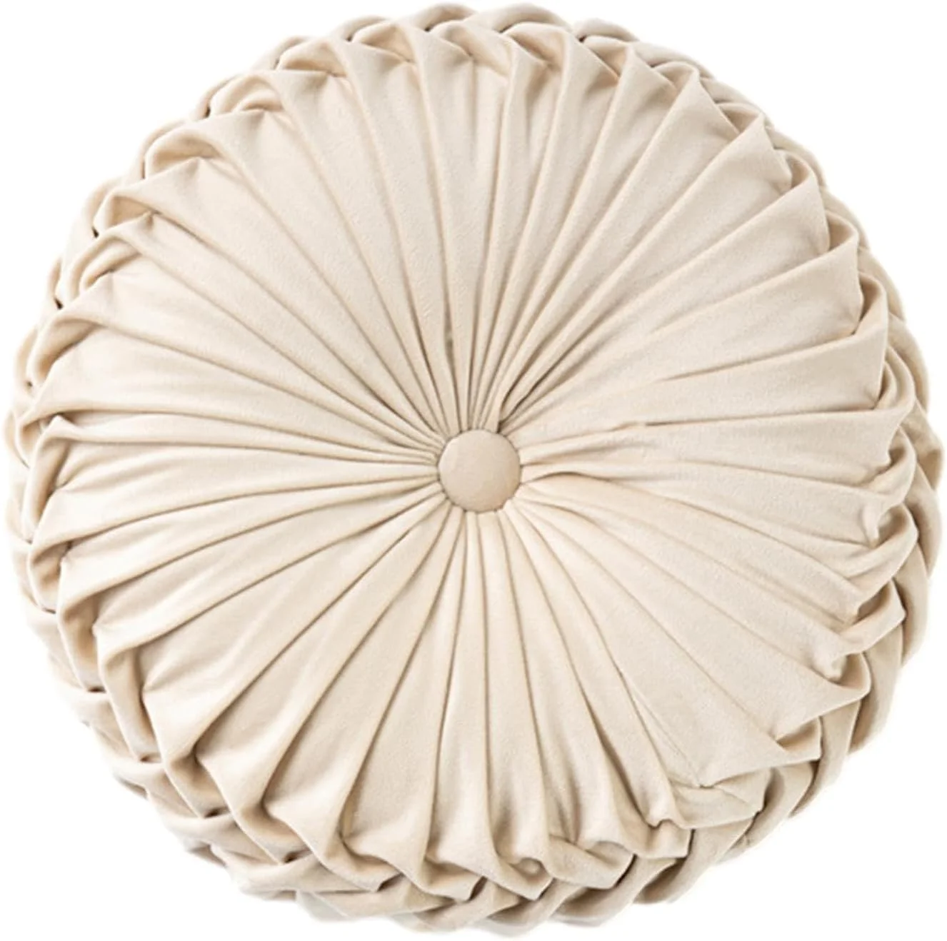 کوسن گرد مدل Pleated Velvet کوسن گرد مدل Pleated Velvet