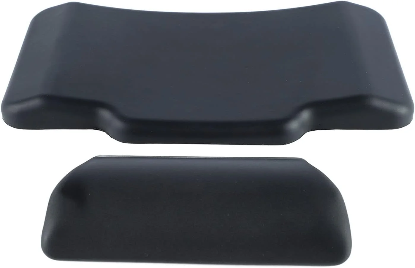 پد پشتی آسیکسیکس، چرم PU راحت با ضخامت 3 سانتی متر، بالشتک جعبه عقب، ضد ضربه، جداشدنی، بهبود ایمنی، نرم و بادوام، بالشتک پشتی موتور سیکلت با نوار دو طرفه