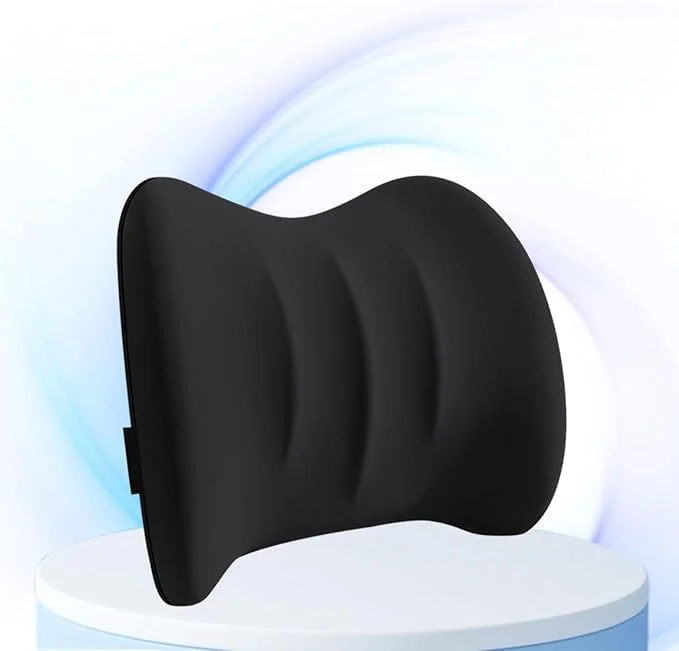 بالشتک پشتی طبی برای صندلی خودرو و اداری - فوم حافظه دار برای تسکین درد کمر (AF1 - مشکی) بالشتک پشتی طبی برای صندلی خودرو و اداری - فوم حافظه دار برای تسکین درد کمر (AF1 - مشکی)