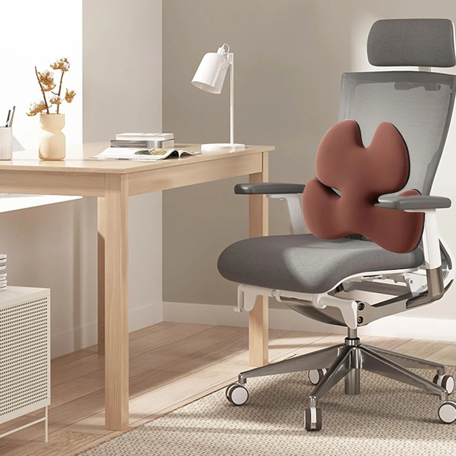 پشتی صندلی خودرو برای راننده - پشتی گردن خودرو با بند الاستیک انعطاف پذیر | پد محافظ پشت سری خودرو برای بهبود