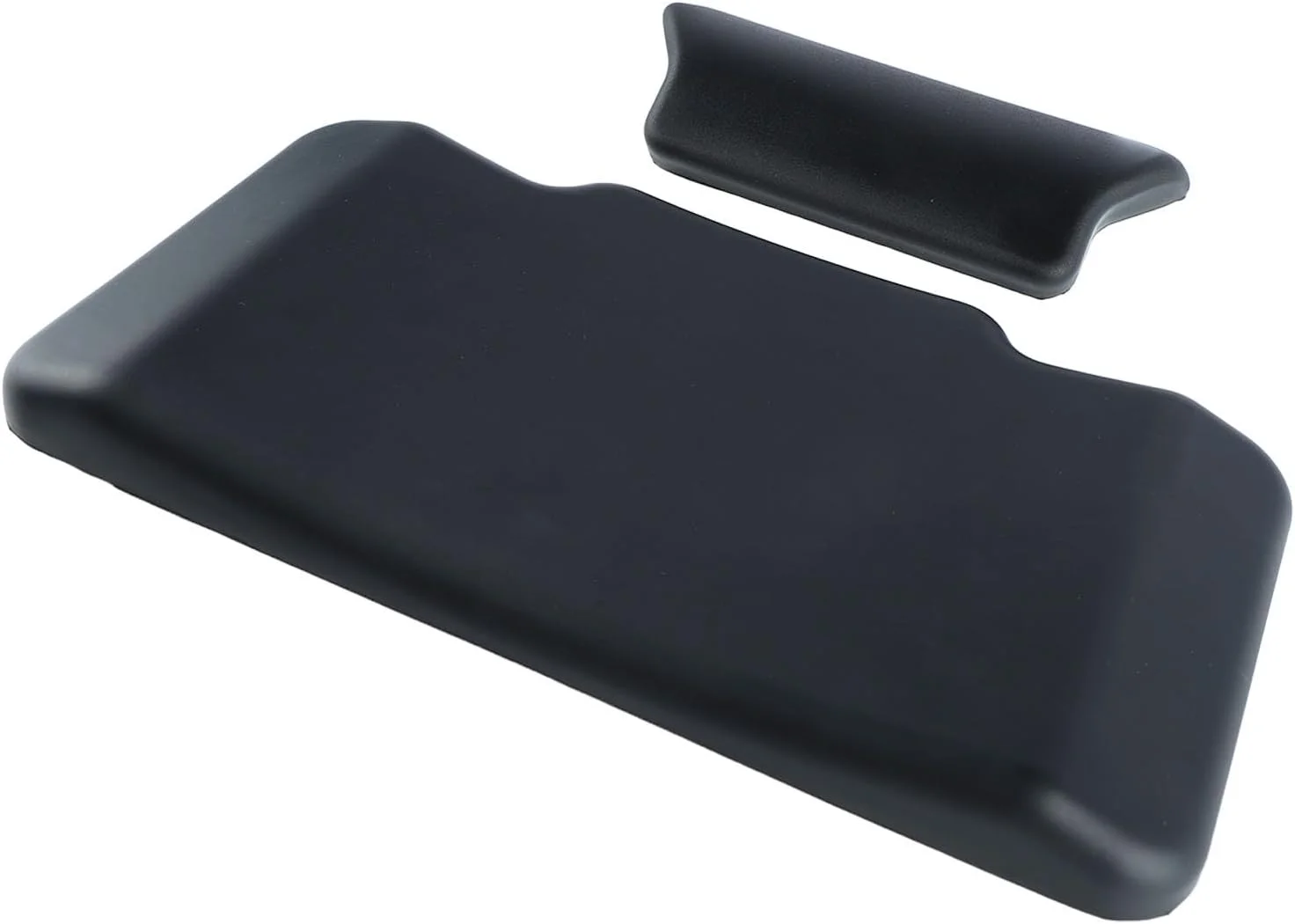 پد پشتی آسیکسیکس، چرم PU راحت با ضخامت 3 سانتی متر، بالشتک جعبه عقب، ضد ضربه، جداشدنی، بهبود ایمنی، نرم و بادوام، بالشتک پشتی موتور سیکلت با نوار دو طرفه