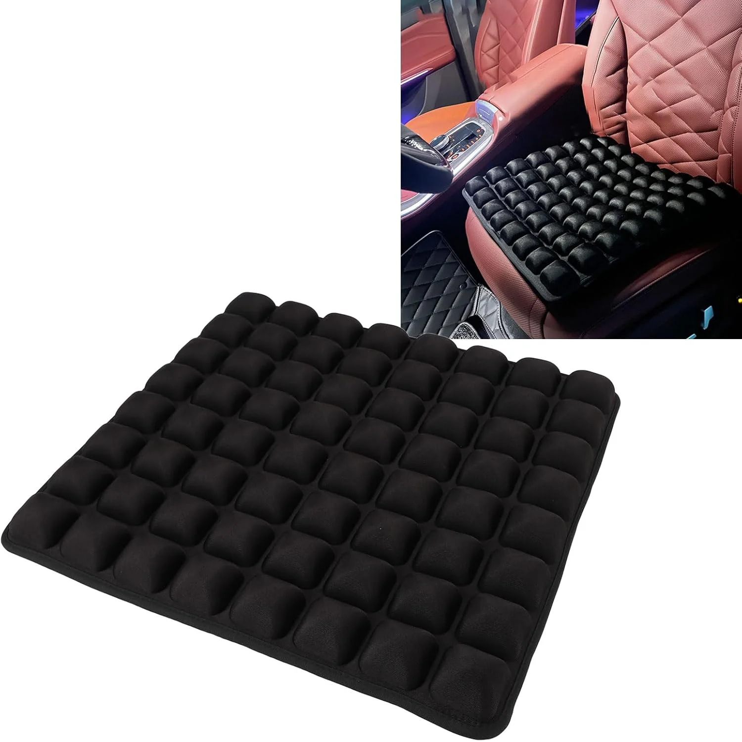 بالشتک خودرو جیاوو با قابلیت تنفس و ضد آب، توزیع یکنواخت فشار، راحتی بهبود یافته، طراحی ارگونومیک، مناسب برای خودرو، شاسی بلند و صندلی های گیمینگ