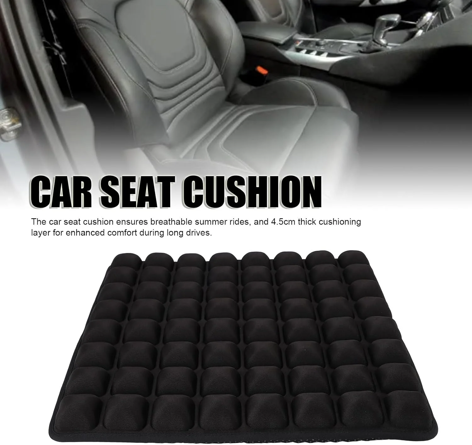 بالشتک خودرو جیاوو با قابلیت تنفس و ضد آب، توزیع یکنواخت فشار، راحتی بهبود یافته، طراحی ارگونومیک، مناسب برای خودرو، شاسی بلند و صندلی های گیمینگ