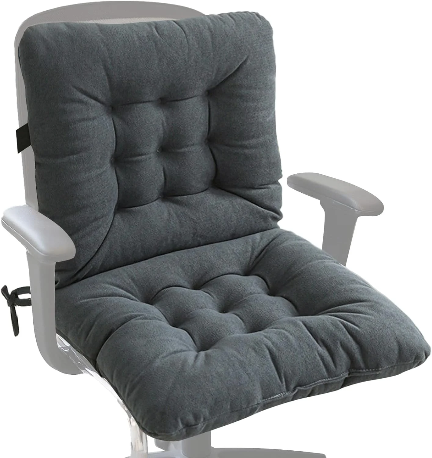 بالشتک صندلی اداری | پد صندلی میز تحریر | پشتیبانی از کمر برای راحتی در نشستن طولانی مدت در آپارتمان، اتاق خواب، اتاق نشیمن، اتاق غذاخوری، خوابگاه، استادیوم