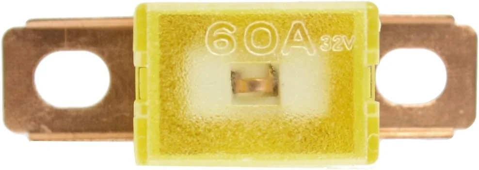 فیوز نوع Pacific نر، اتصال خودکار PAL، زرد 60 آمپر