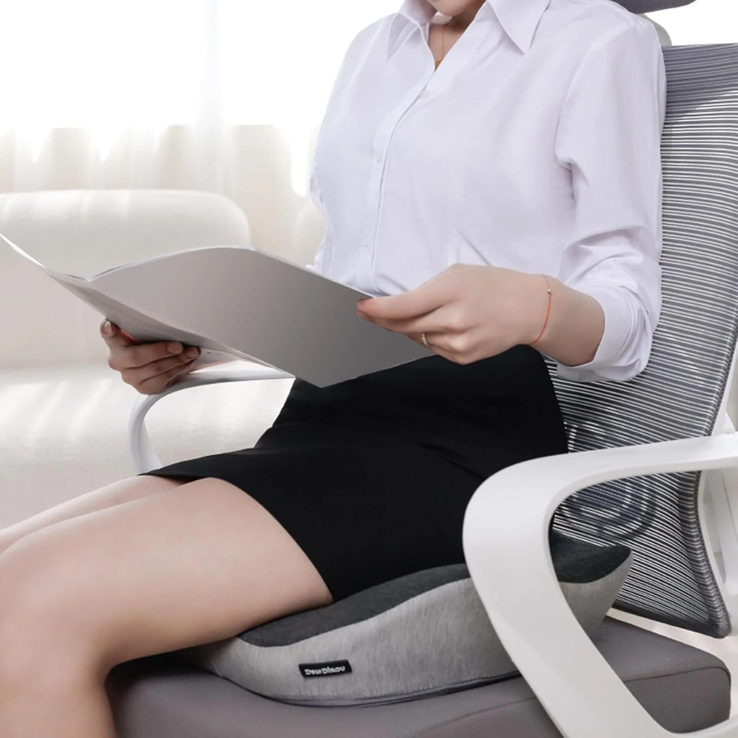 بالشتک پشتیبانی صندلی - بالشتک صندلی میز - صندلی راننده برای ساعات طولانی نشستن، بالشتک راحت نشیمنگاه برای ویلچر میز