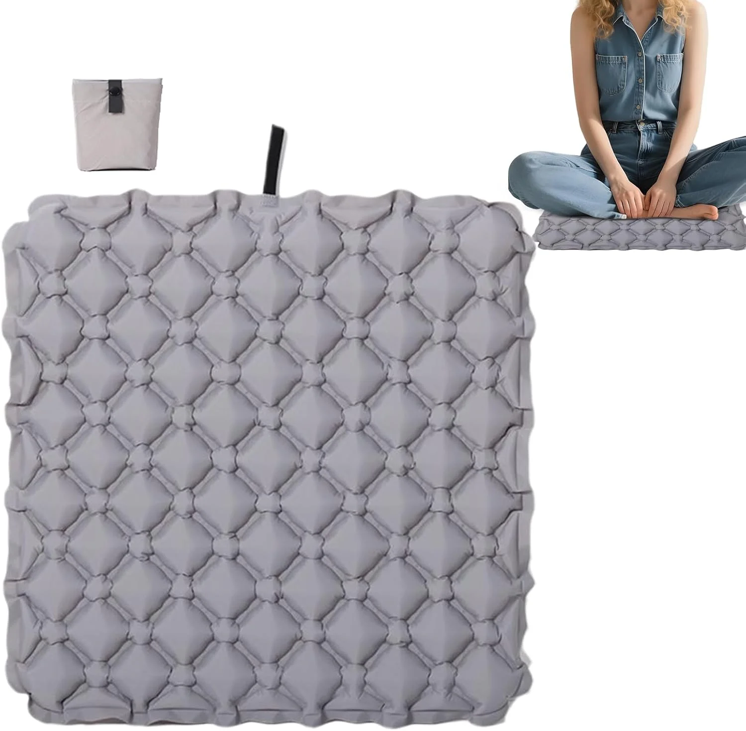 بالشتک بادی - بالشتک های بادی برای نشستن، پد قابل حمل برای استادیوم، رانندگی کامیون، سفر، خوابگاه، محل کار، میز