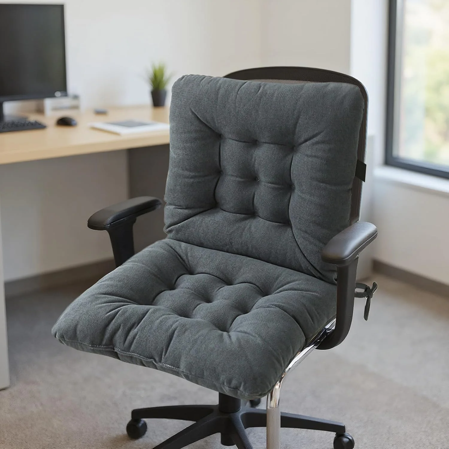 بالشتک صندلی میز | بالشتک صندلی برای صندلی های آشپزخانه - پد نشیمنگاه ضد لغزش برای نشستن طولانی مدت در خوابگاه، آپارتمان، اتاق غذاخوری، اتاق خواب، مناسب برای معلم