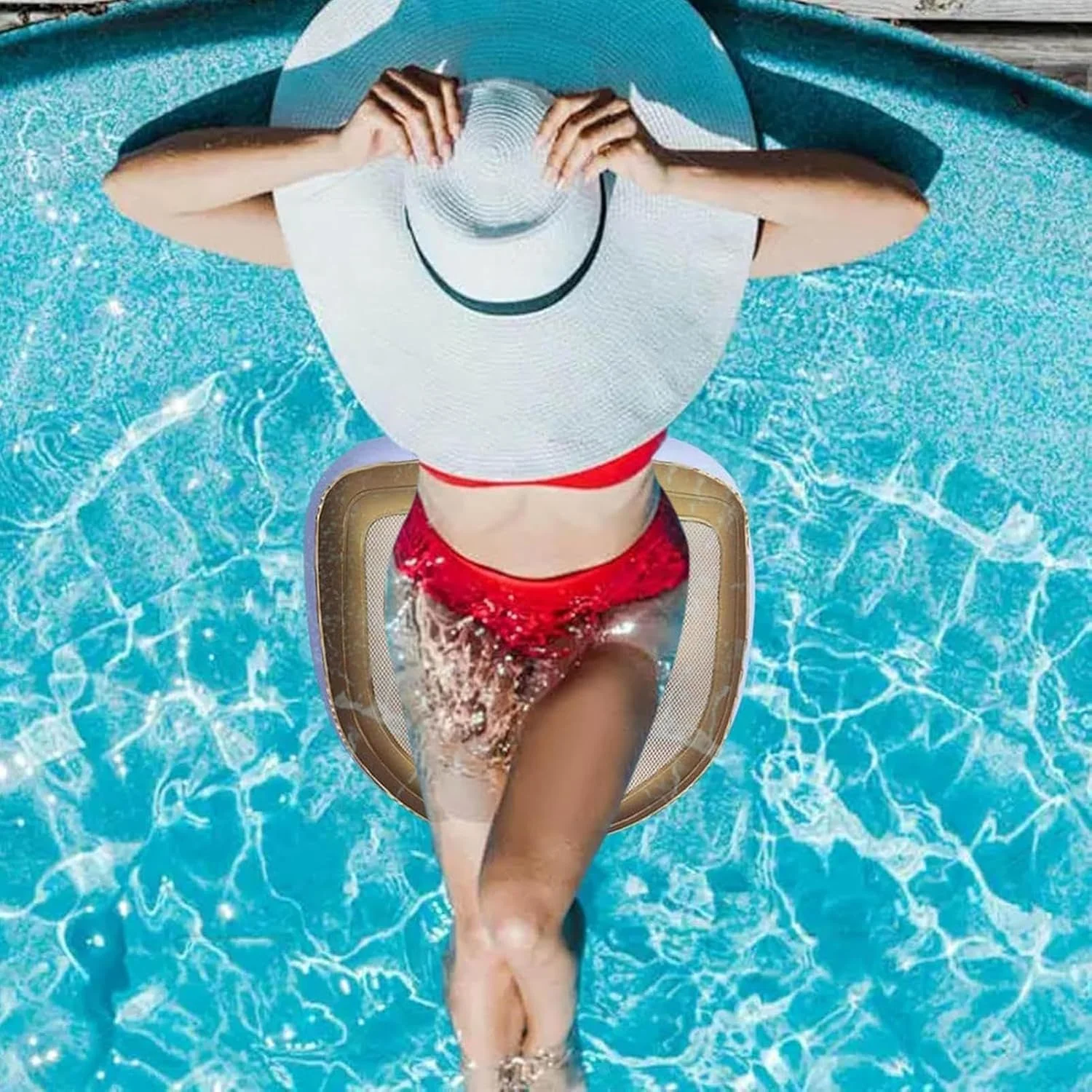 بالشتک صندلی بادی - صندلی ضخیم و پشتیبان بادی مسافرتی با زیره ضد لغزش - بالشتک اسپا توری هوا قابل حمل برای رانندگی روزانه خودرو محل کار مسافرت خانه میز کمپینگ هواپیما