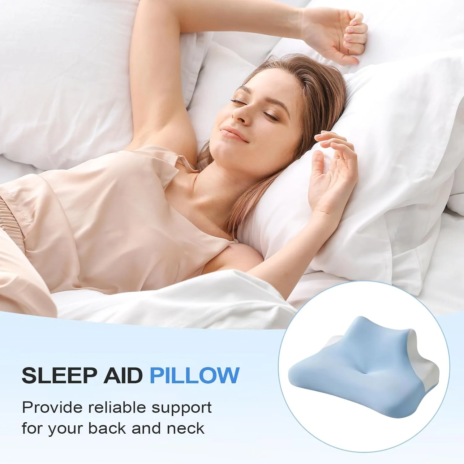 بالش راحت و قابل حمل - بالش ریکاوری خواب، برای آرامش دوران بارداری، بازیابی سلامتی و آسایش روزانه اتاق خواب بالش راحت و قابل حمل - بالش ریکاوری خواب، برای آرامش دوران بارداری، بازیابی سلامتی و آسایش روزانه اتاق خواب