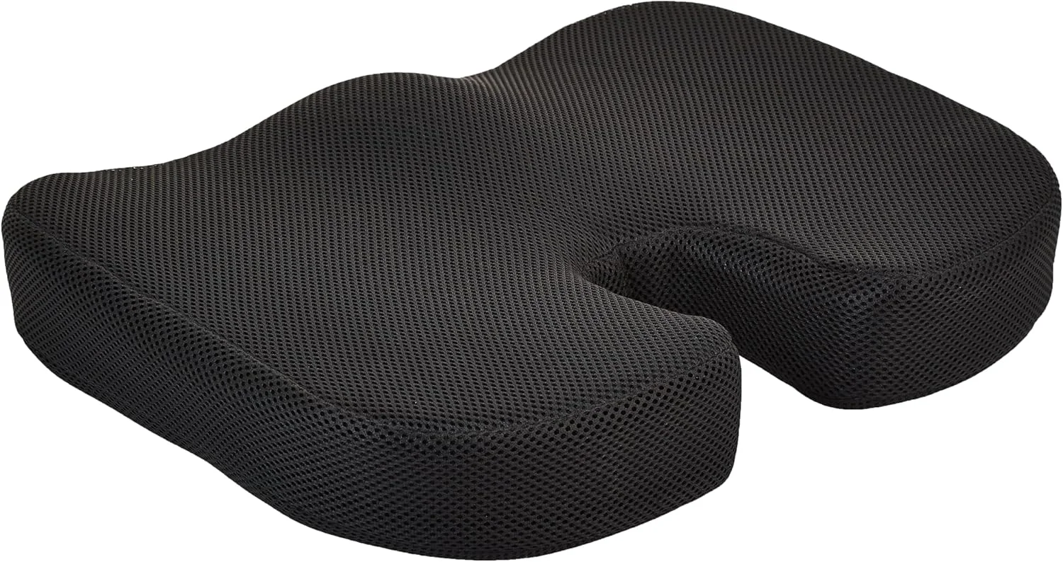 بالشتک صندلی راحتی لیتل سان - بالشتک استخوانی غیر لغزنده ارتوپدی 100% فوم حافظه دار برای درد دنبالچه - بالشتک برای صندلی اداری صندلی ماشین - تسکین درد کمر و سیاتیک (بالشتک صندلی و پشتی) بالشتک صندلی راحتی لیتل سان - بالشتک استخوانی غیر لغزنده ارتوپدی 100% فوم حافظه دار برای درد دنبالچه - بالشتک برای صندلی اداری صندلی ماشین - تسکین درد کمر و سیاتیک (بالشتک صندلی و پشتی)