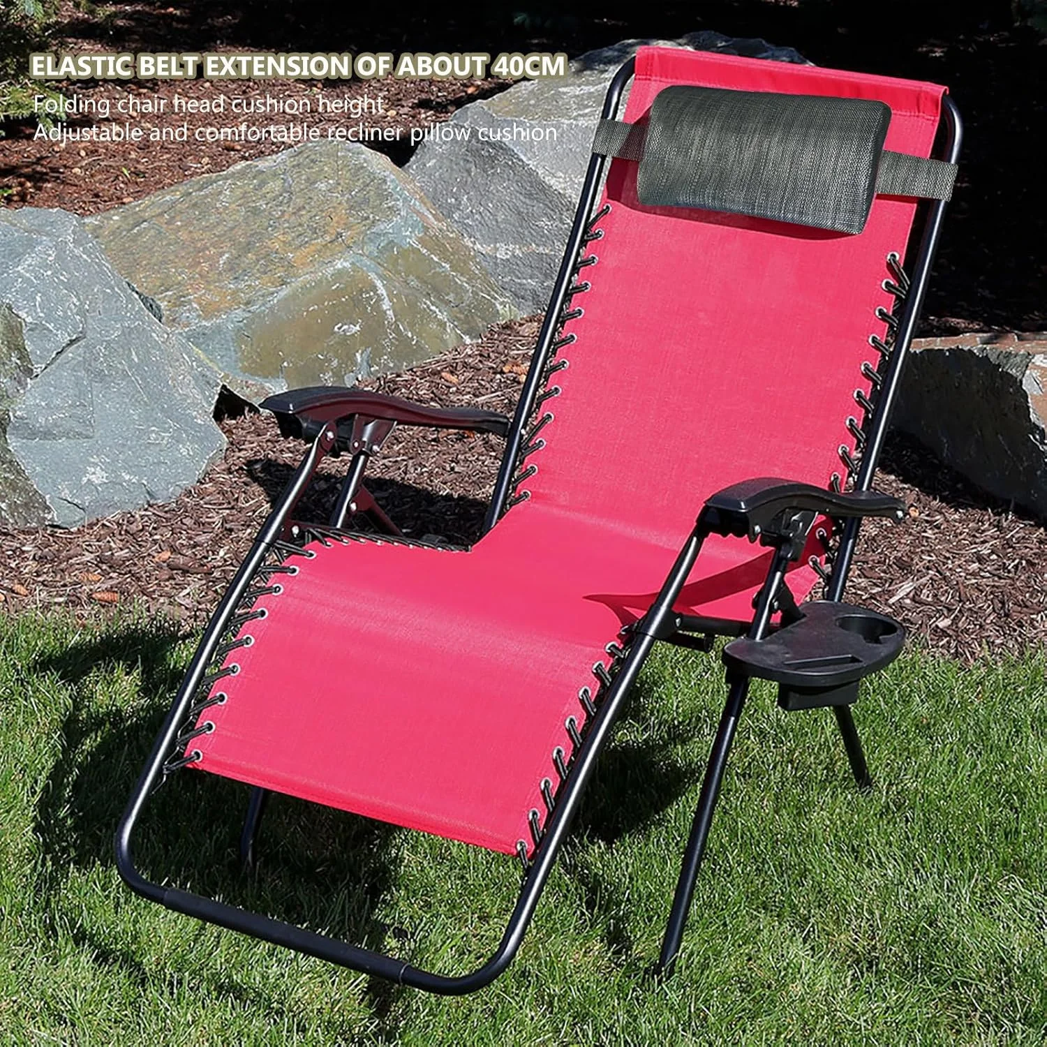 بالش صندلی آفتابگیر | بالش های ضد آب مناسب فضای باز - بالش نرم و قابل جابجایی برای استراحت سر و گردن، صندلی های پاسیو، صندلی های راحتی