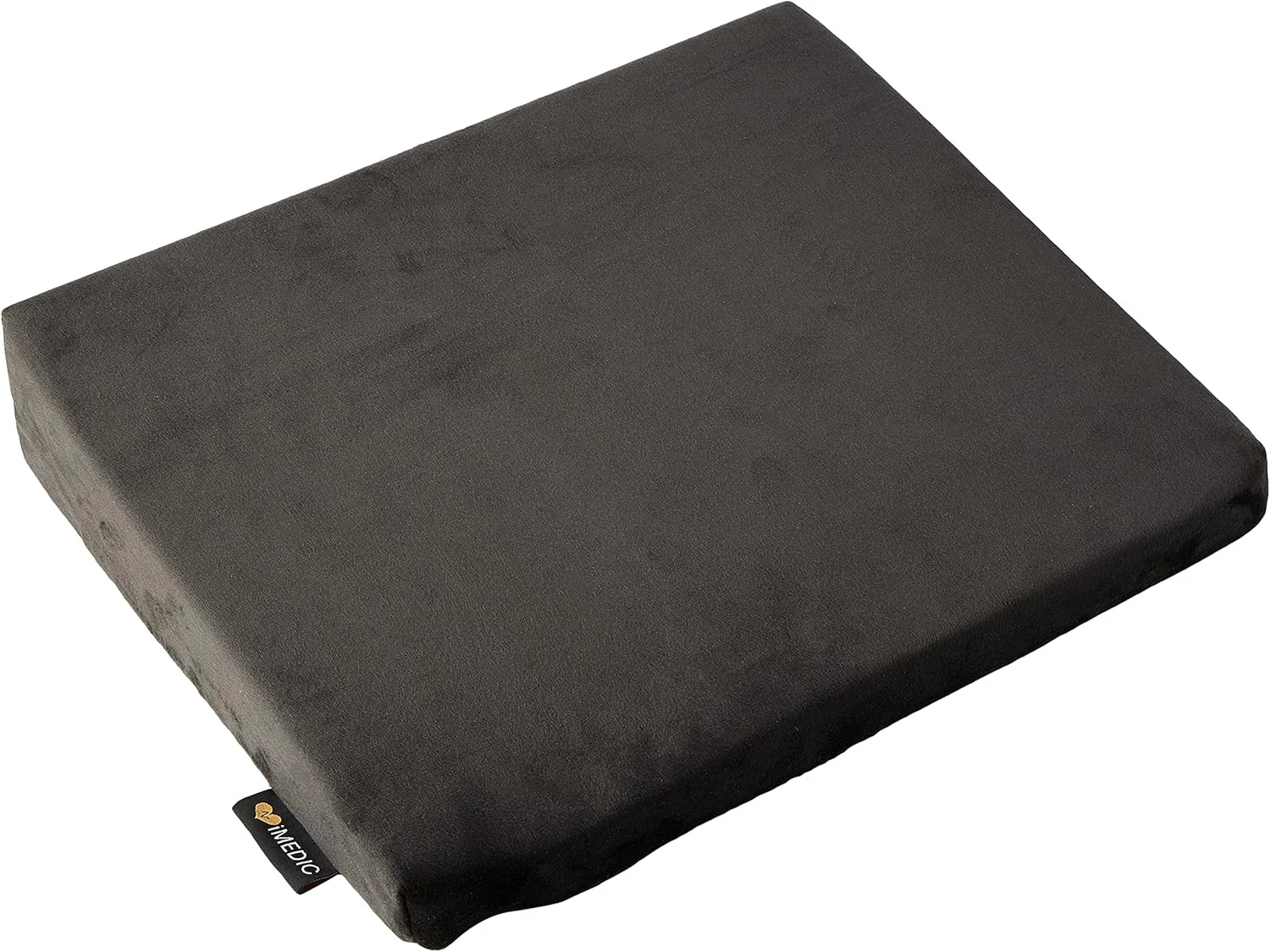 بالشتک گوه ای فوم حافظه دار مدیپاق برای پشتیبانی از کمر، اصلاح وضعیت بدن، تسکین درد و افزایش ارتفاع - پد صندلی ارتوپدی - روکش توری سه بعدی قابل شستشو و تنفس - با زیره ضد لغزش - مخمل مشکی بالشتک گوه ای فوم حافظه دار مدیپاق برای پشتیبانی از کمر، اصلاح وضعیت بدن، تسکین درد و افزایش ارتفاع - پد صندلی ارتوپدی - روکش توری سه بعدی قابل شستشو و تنفس - با زیره ضد لغزش - مخمل مشکی