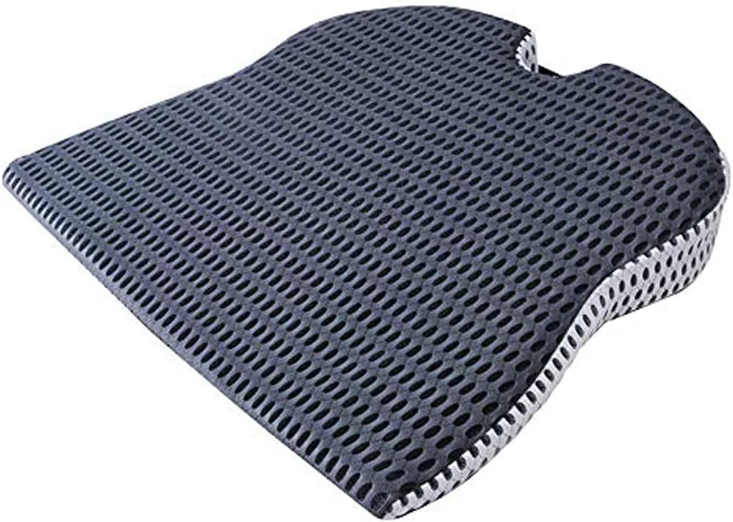 بالشتک صندلی گوه ای خودرو YJWAN برای صندلی راننده خودرو، صندلی اداری، ویلچر، پشتیبانی از دنبالچه و تسکین درد استخوان دنبالچه، بالشتک صندلی فوم حافظه دار بالشتک صندلی گوه ای خودرو YJWAN برای صندلی راننده خودرو، صندلی اداری، ویلچر، پشتیبانی از دنبالچه و تسکین درد استخوان دنبالچه، بالشتک صندلی فوم حافظه دار