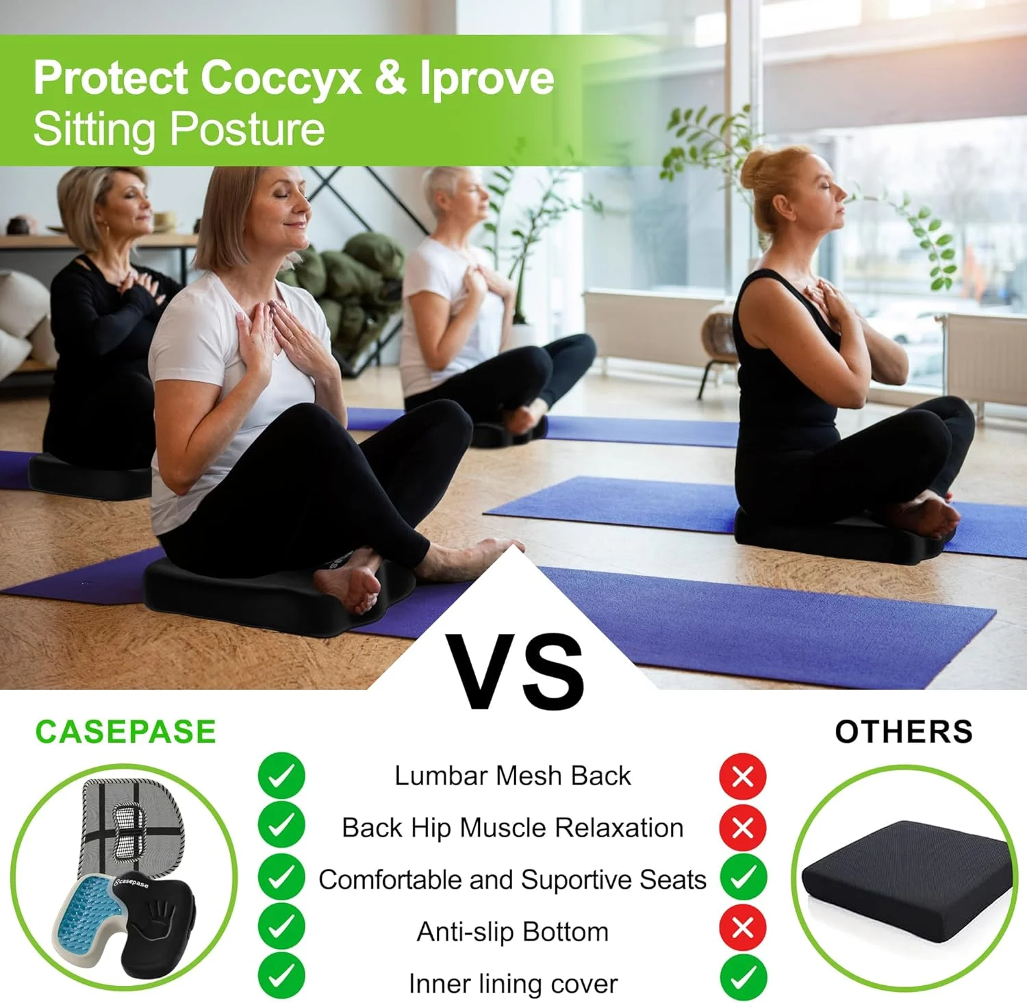 ست پشتی کمری توری و کوسن صندلی ژلی برای خودرو و صندلی اداری - پشتی کمری قابل تنظیم و تنفسی با کوسن ژلی خنک کننده برای اصلاح وضعیت بدن ست پشتی کمری توری و کوسن صندلی ژلی برای خودرو و صندلی اداری - پشتی کمری قابل تنظیم و تنفسی با کوسن ژلی خنک کننده برای اصلاح وضعیت بدن