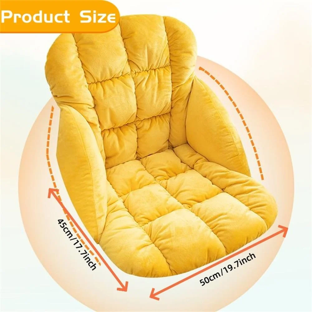 بالشتک صندلی راکینگ LYFJMUS، بالشتک صندلی مخمل خواب دار با بند، بالشتک صندلی نرم برای صندلی میز خوابگاه