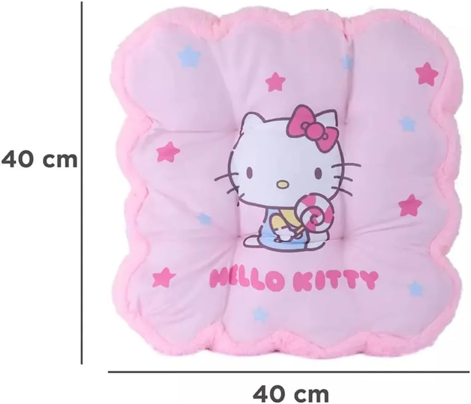 کوسن پشتی و کوسن نشیمن چاپی نفیس شخصیت های Sanrio مینی سو (Hello Kitty) کوسن پشتی و کوسن نشیمن چاپی نفیس شخصیت های Sanrio مینی سو (Hello Kitty)