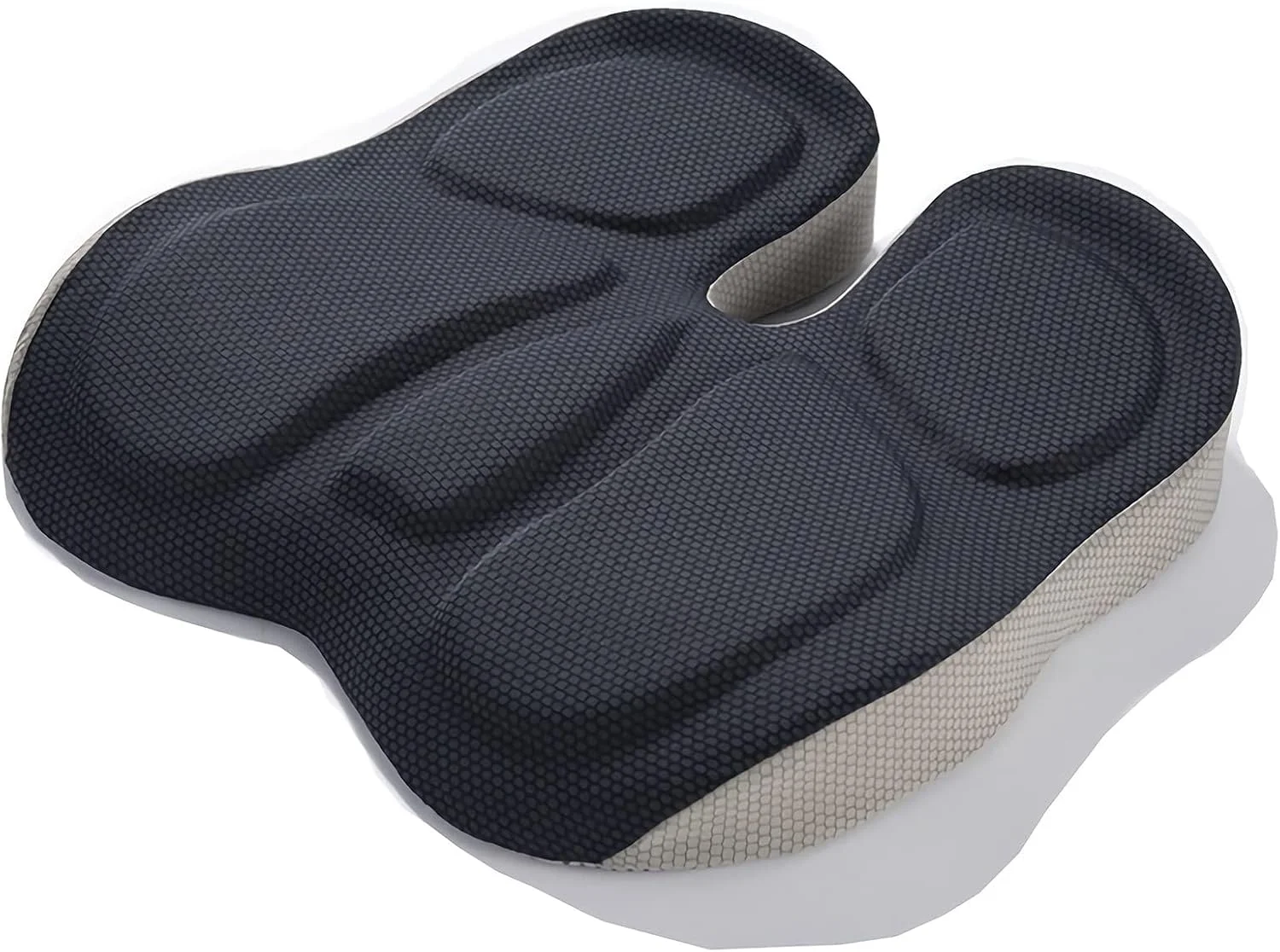 بالشتک صندلی طبی برای صندلی های اداری، بالشتک حالت دهنده فوم حافظه دار توری قابل تنفس قابل حمل، بالشتک صندلی خودرو، بالشتک نشیمنگاه، تسکین درد دنبالچه کمر سیاتیک، پد صندلی ضد لغزش (مشکی) بالشتک صندلی طبی برای صندلی های اداری، بالشتک حالت دهنده فوم حافظه دار توری قابل تنفس قابل حمل، بالشتک صندلی خودرو، بالشتک نشیمنگاه، تسکین درد دنبالچه کمر سیاتیک، پد صندلی ضد لغزش (مشکی)