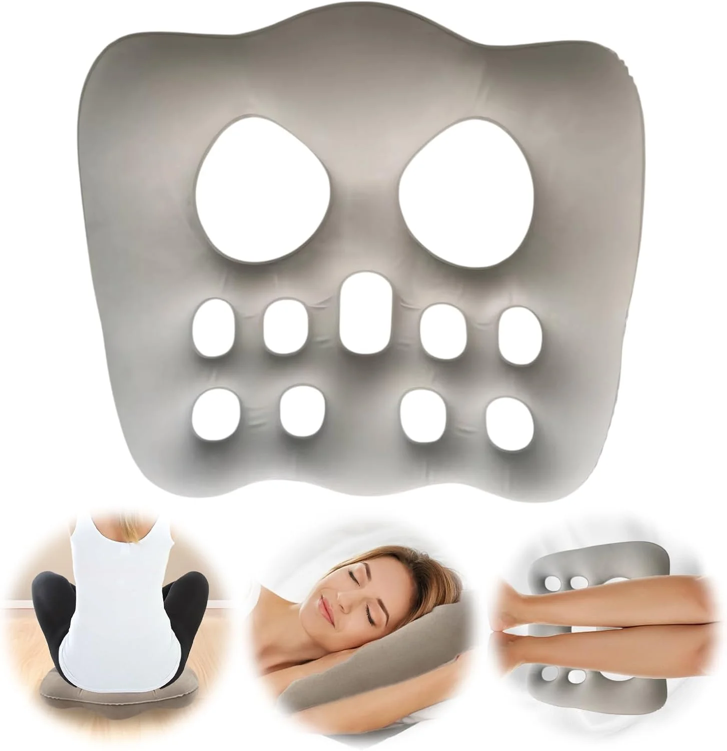 بالشتک دونات، حلقه لاستیکی برای نشستن، بالشتک بادی قابل حمل، بالشتک حلقه ای ارتوپدی، بالشتک صندلی برای دفتر، مناسب برای کمردرد، بواسیر، سیاتیک، زخم بستر بالشتک دونات، حلقه لاستیکی برای نشستن، بالشتک بادی قابل حمل، بالشتک حلقه ای ارتوپدی، بالشتک صندلی برای دفتر، مناسب برای کمردرد، بواسیر، سیاتیک، زخم بستر