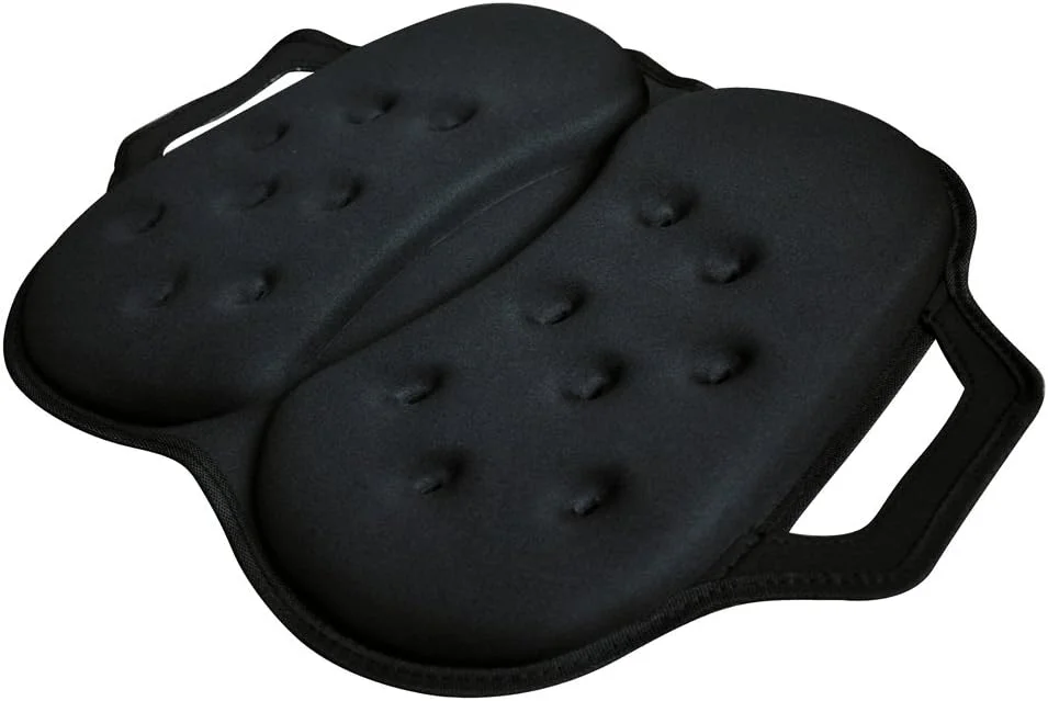 بالشتک صندلی طبی ژلی تاشو قابل حمل Tektrum با دسته برای مسافرت، هواپیما، ماشین، خانه، دفتر، صندلی، تسکین درد دنبالچه، سیاتیک، کمر درد، پروستات، بعد از زایمان (TD-GS1205-BLK) بالشتک صندلی طبی ژلی تاشو قابل حمل Tektrum با دسته برای مسافرت، هواپیما، ماشین، خانه، دفتر، صندلی، تسکین درد دنبالچه، سیاتیک، کمر درد، پروستات، بعد از زایمان (TD-GS1205-BLK)