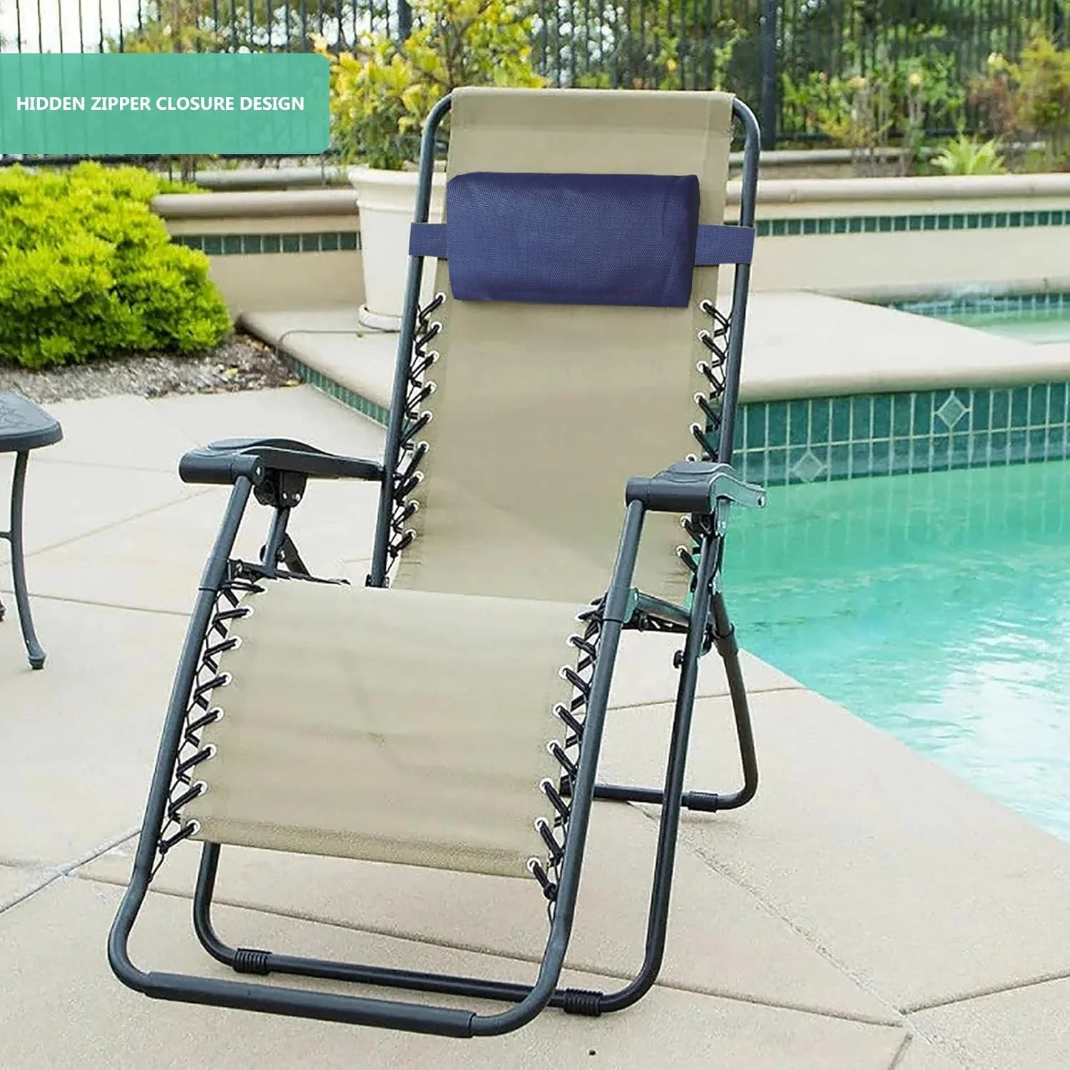 بالشتک صندلی استخر | بالشتک های صندلی راحتی ضد آب مناسب فضای باز، بالشتک نرم و قابل جابجایی برای صندلی های تاشو حیاط و چمن بالشتک صندلی استخر | بالشتک های صندلی راحتی ضد آب مناسب فضای باز، بالشتک نرم و قابل جابجایی برای صندلی های تاشو حیاط و چمن