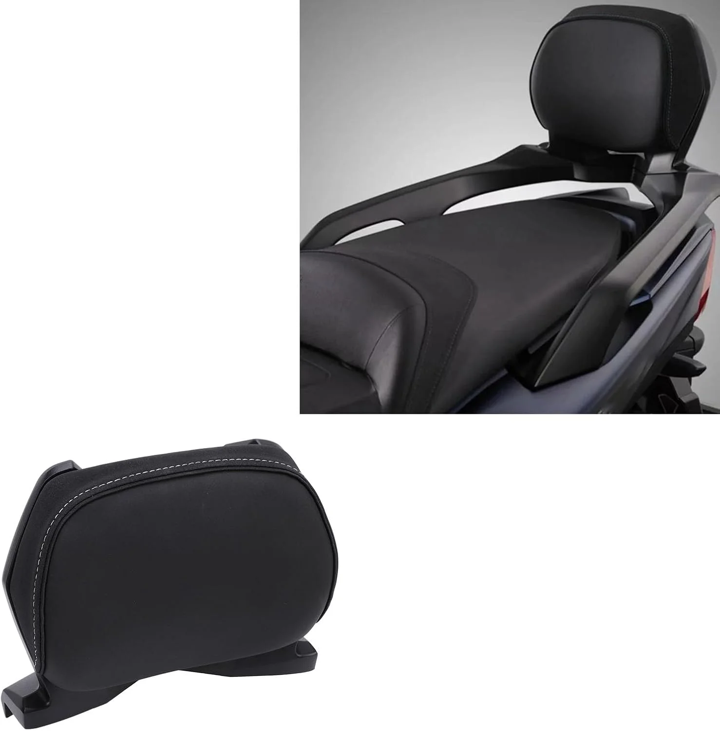 بالشتک پشتی موتور سیکلت، پد چرمی PU راحت برای Xmax 250 300 Tmax 530 560 - نصب آسان برای موتورسواران