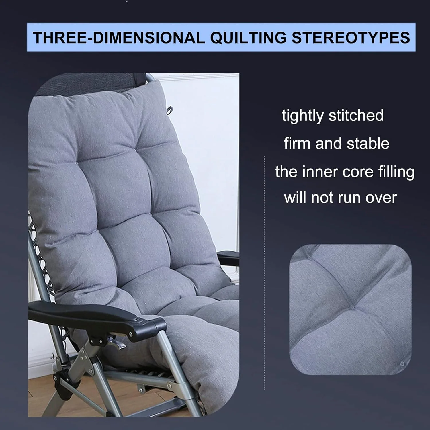 تشک صندلی راحتی فضای باز، تشک ضخیم و نرم صندلی گهواره ای و مبل، پد تشک نیمکت راحت و ضد لغزش برای مبلمان منزل، دفتر کار، زرد تشک صندلی راحتی فضای باز، تشک ضخیم و نرم صندلی گهواره ای و مبل، پد تشک نیمکت راحت و ضد لغزش برای مبلمان منزل، دفتر کار، زرد