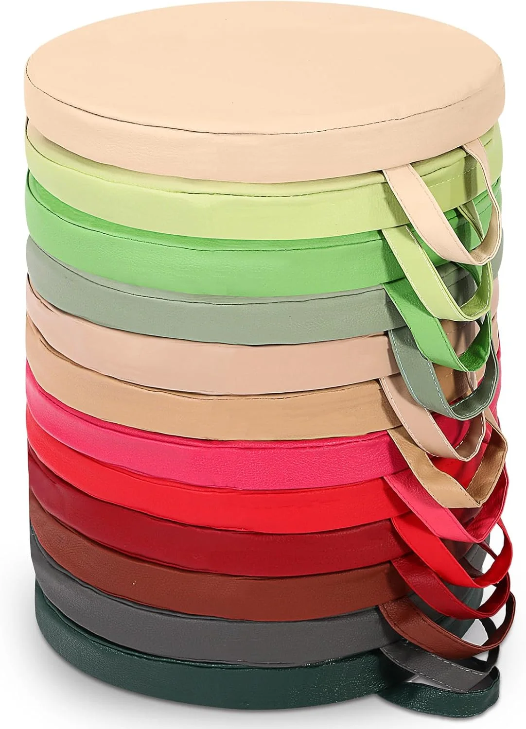 بالشتک های نشیمن 12 عددی Sawysine مناسب کلاس درس، نشیمن انعطاف پذیر با دستگیره برای کودکان در خانه، مدرسه، مهد کودک، و اتاق بازی (چند رنگ، گرد) بالشتک های نشیمن 12 عددی Sawysine مناسب کلاس درس، نشیمن انعطاف پذیر با دستگیره برای کودکان در خانه، مدرسه، مهد کودک، و اتاق بازی (چند رنگ، گرد)