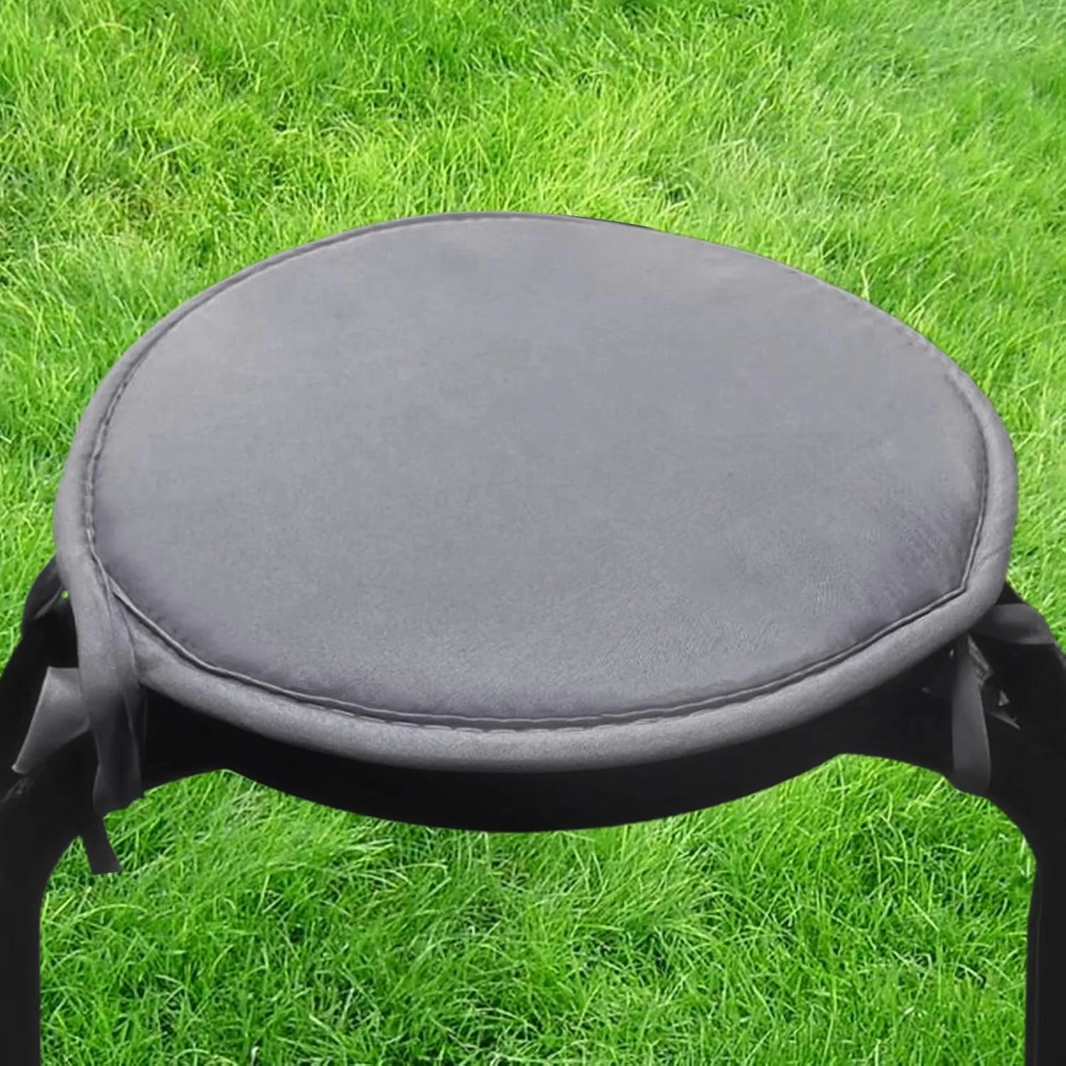 بالشتک های گرد صندلی، پدهای ضدآب صندلی - پد صندلی دایره ای قابل تنظیم برای ایوان کافه حیاط چمن بالکن فضای داخلی و خارجی بالشتک های گرد صندلی، پدهای ضدآب صندلی - پد صندلی دایره ای قابل تنظیم برای ایوان کافه حیاط چمن بالکن فضای داخلی و خارجی