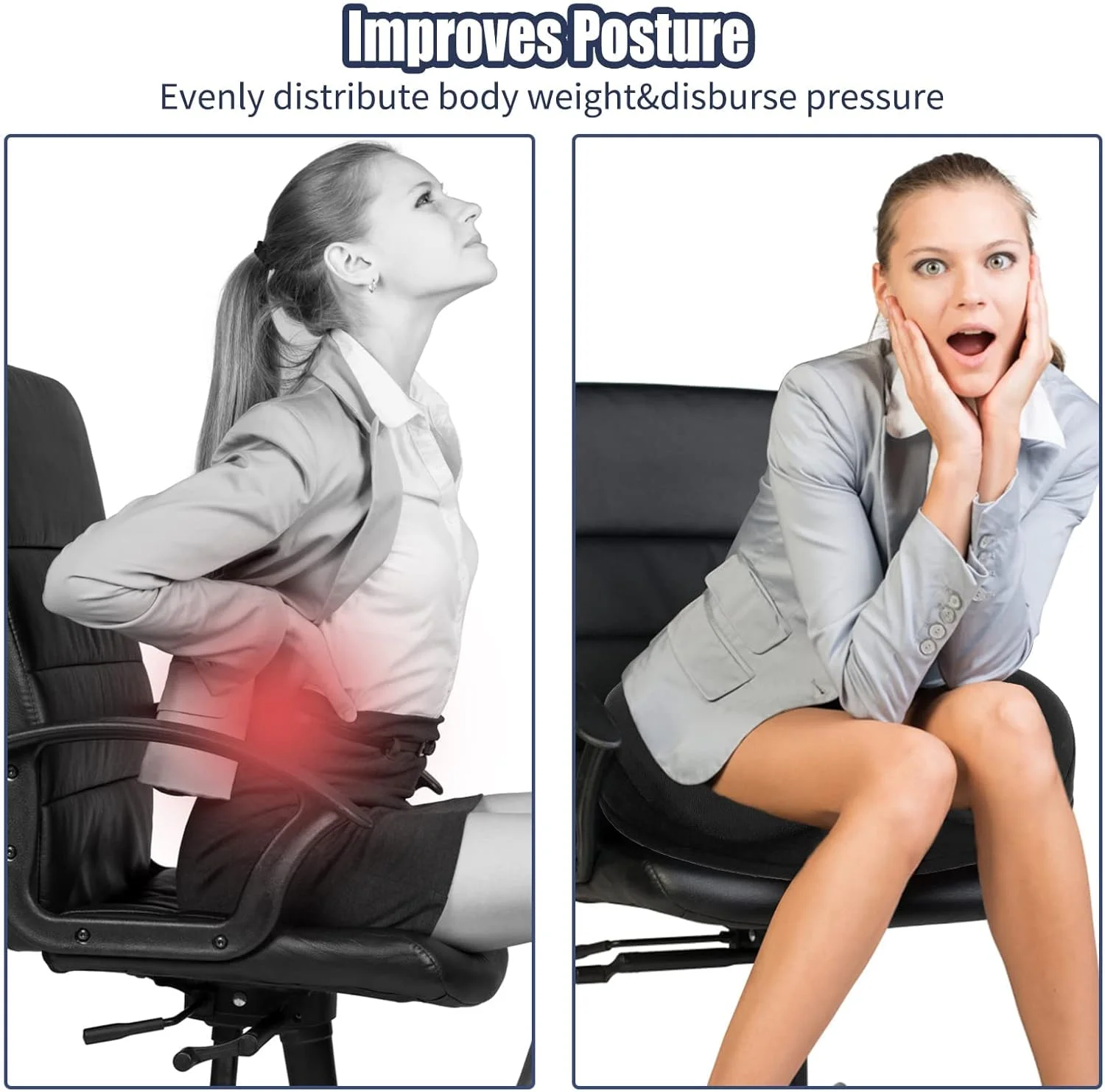 بالشتک دوناتی ساهیر برای تسکین درد دنبالچه و هموروئید، بالشتک فوم حافظهدار برای عصب سیاتیک، بالشتک صندلی برای راحتی نشستن طولانی مدت آقایان و بانوان در خانه، صندلی اداری، ماشین، مشکی بالشتک دوناتی ساهیر برای تسکین درد دنبالچه و هموروئید، بالشتک فوم حافظهدار برای عصب سیاتیک، بالشتک صندلی برای راحتی نشستن طولانی مدت آقایان و بانوان در خانه، صندلی اداری، ماشین، مشکی