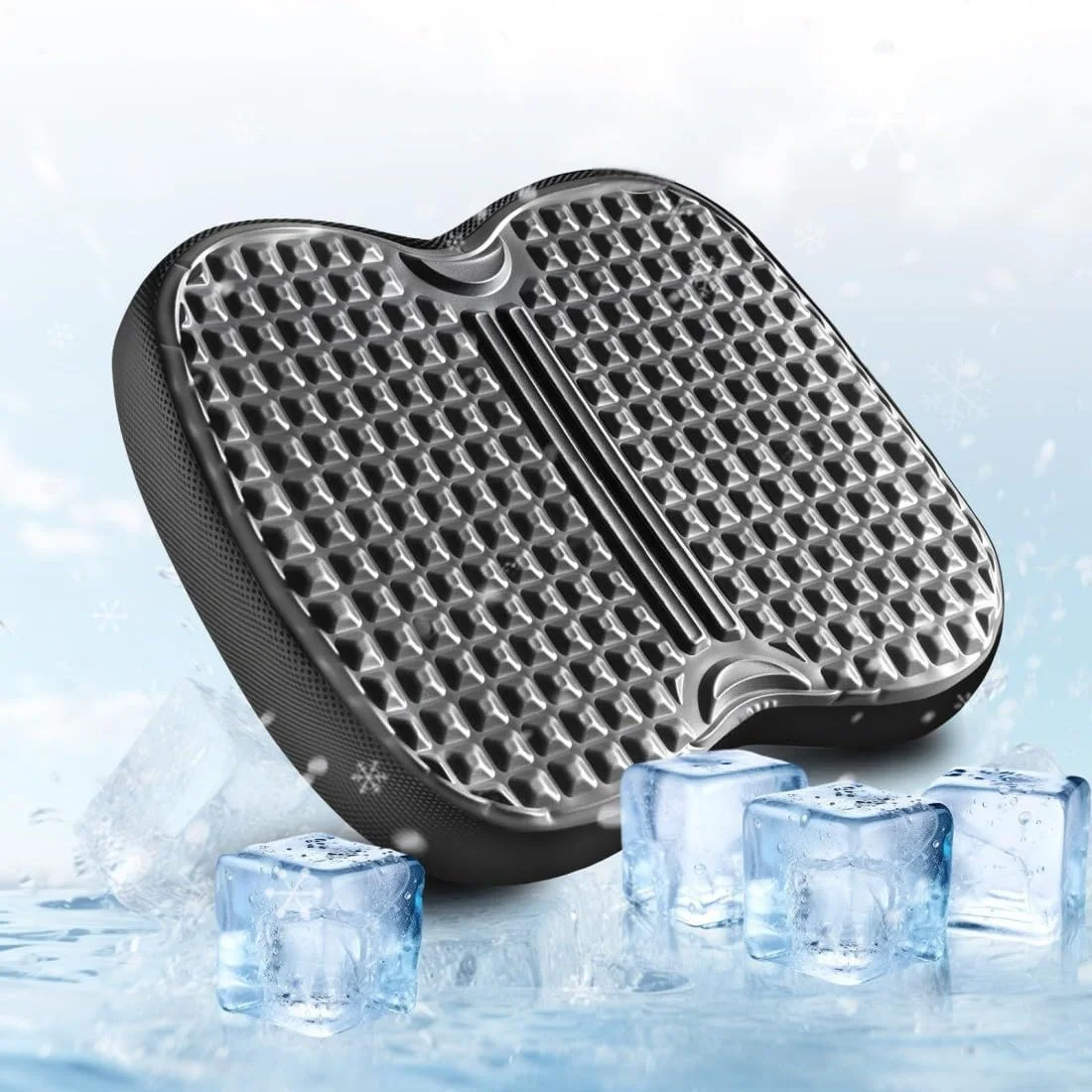 بالشتک صندلی، بالشتک صندلی مموری فوم، تسکین دهنده درد سیاتیک و دنبالچه، با ژل خنک کننده، خنک و تنفسی در تابستان، برای نشستن طولانی مدت روی صندلی های اداری، صندلی ماشین، مسافرت، رانندگی، ویلچر بالشتک صندلی، بالشتک صندلی مموری فوم، تسکین دهنده درد سیاتیک و دنبالچه، با ژل خنک کننده، خنک و تنفسی در تابستان، برای نشستن طولانی مدت روی صندلی های اداری، صندلی ماشین، مسافرت، رانندگی، ویلچر