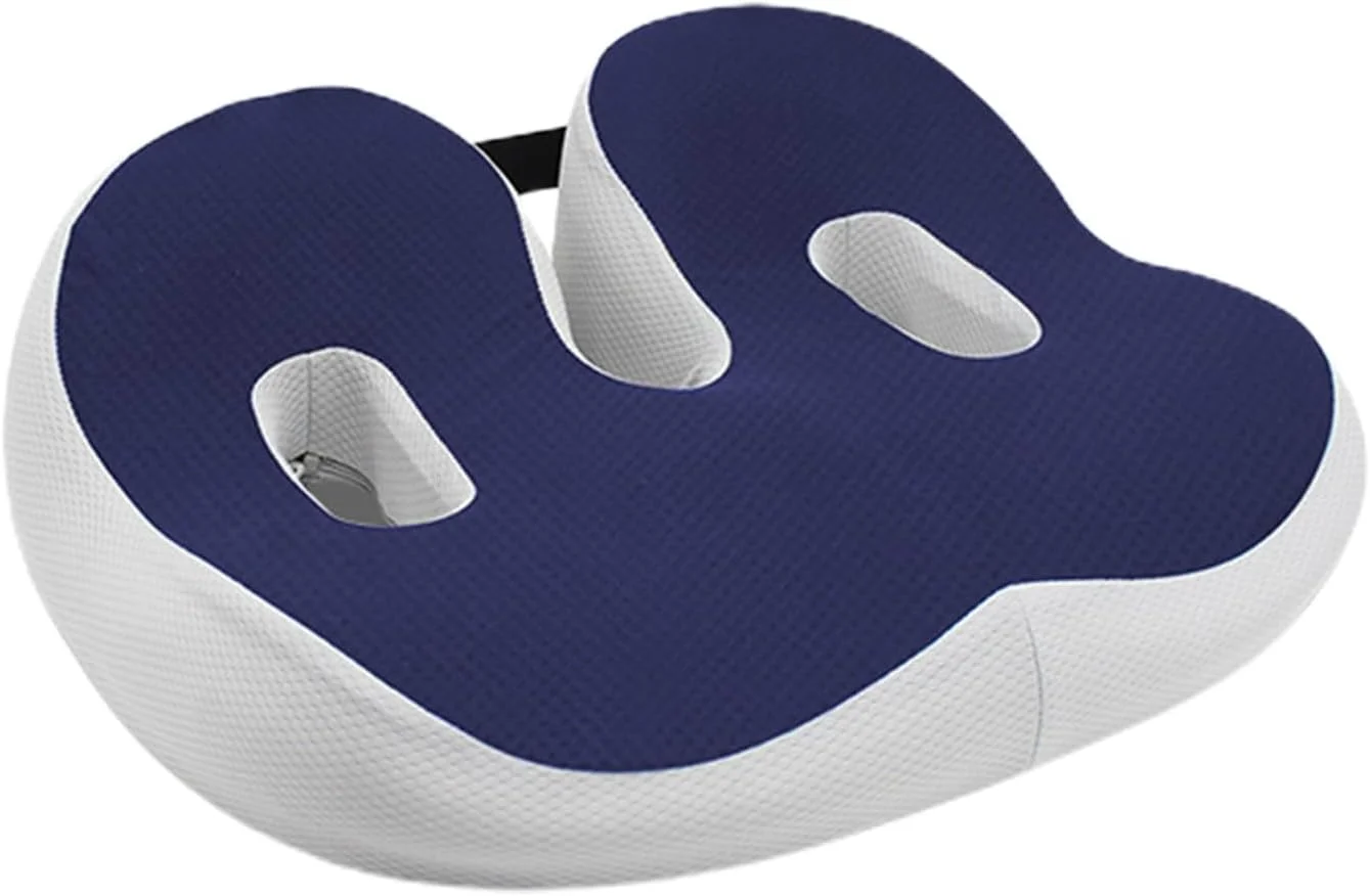 بالشتک فومی صندلی - بالشتک صندلی خودرو و منزل با طراحی برش خورده | روکش قابل جابجایی برای کارمندان و دانشجویان در ساعات طولانی نشستن برای یادگیری و نوشتن