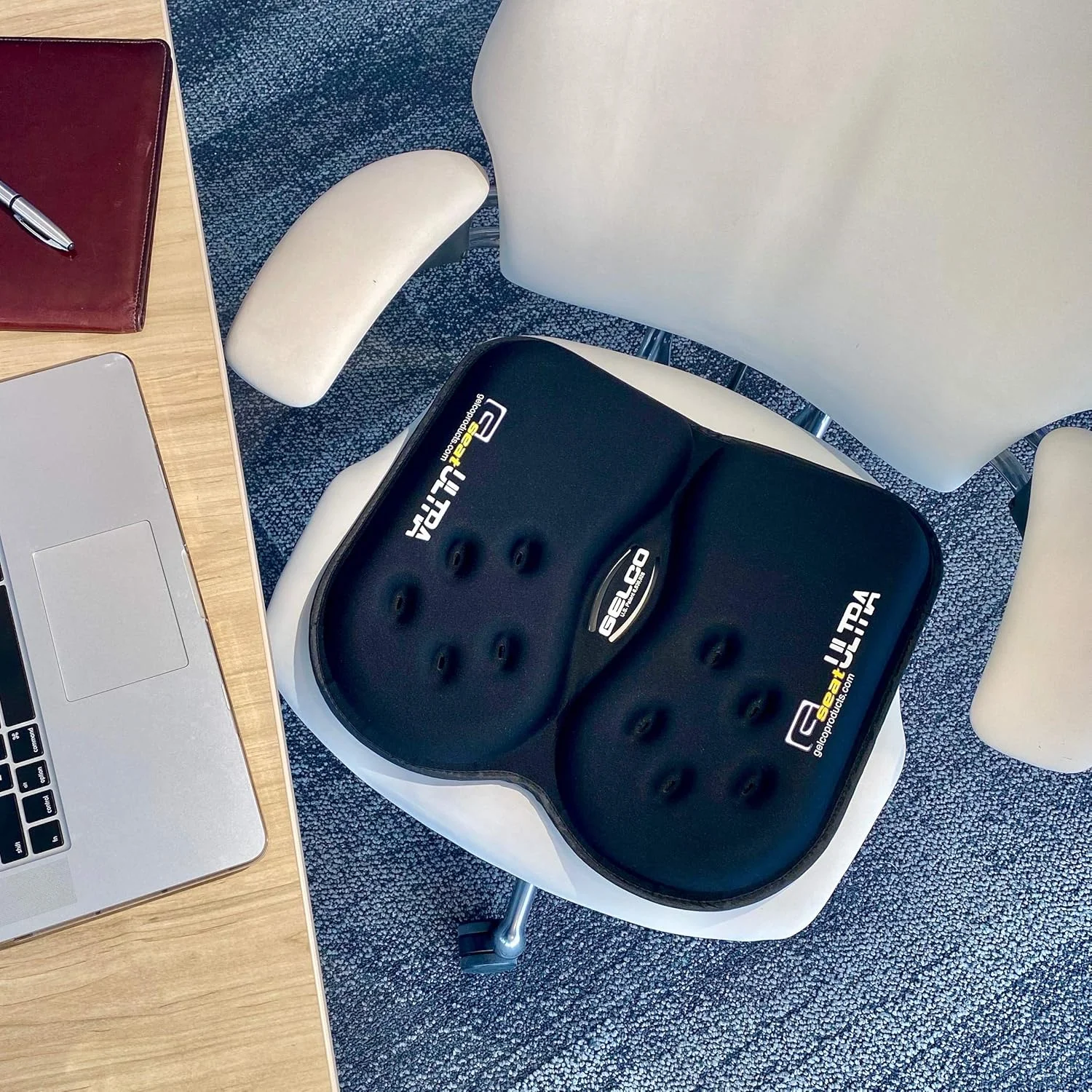 بالشتک ژلهای و فومی ارتوپدی G Seat Ultra (مشکی) – برای درد/ناراحتی دنبالچه، کمر، استخوان دنبالچه، پروستات، پس از زایمان و سیاتیک – مناسب برای دفتر، ماشین، صندلی، مسافرت بالشتک ژلهای و فومی ارتوپدی G Seat Ultra (مشکی) – برای درد/ناراحتی دنبالچه، کمر، استخوان دنبالچه، پروستات، پس از زایمان و سیاتیک – مناسب برای دفتر، ماشین، صندلی، مسافرت