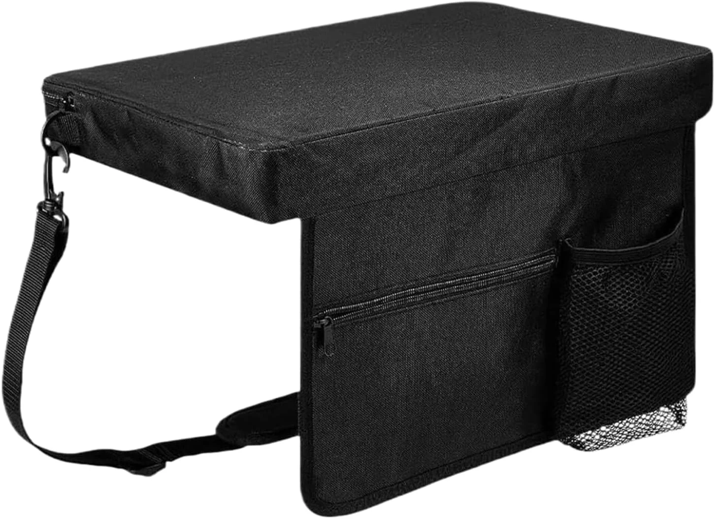 بالشتک صندلی استادیوم - پد صندلی تاشو با جیب بند برای کمپینگ ساحلی، پیاده روی، ماهیگیری، کوله گردی، بزرگسالان و کودکان بالشتک صندلی استادیوم - پد صندلی تاشو با جیب بند برای کمپینگ ساحلی، پیاده روی، ماهیگیری، کوله گردی، بزرگسالان و کودکان