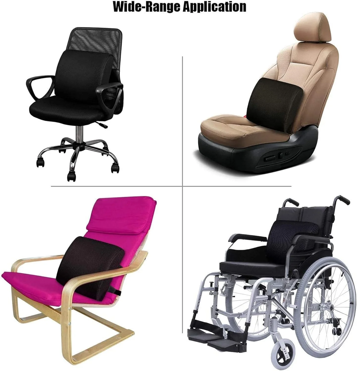 بالشتک پشتی راحتی ممتاز سولفار | پشتیبانی ارتوپدی فوم حافظه دار 100% | طراحی ضد لغزش برای تسکین درد پشت و سیاتیک | ایده آل برای صندلی اداری و صندلی ماشین بالشتک پشتی راحتی ممتاز سولفار | پشتیبانی ارتوپدی فوم حافظه دار 100% | طراحی ضد لغزش برای تسکین درد پشت و سیاتیک | ایده آل برای صندلی اداری و صندلی ماشین