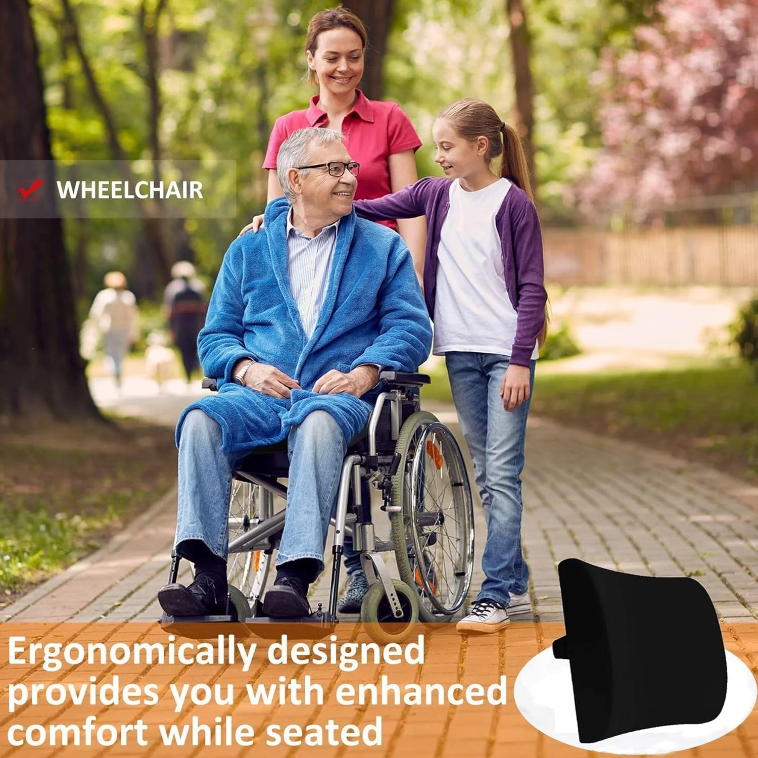 بالشتک پشتی راحتی ممتاز سولفار | پشتیبانی ارتوپدی فوم حافظه دار 100% | طراحی ضد لغزش برای تسکین درد پشت و سیاتیک | ایده آل برای صندلی اداری و صندلی ماشین بالشتک پشتی راحتی ممتاز سولفار | پشتیبانی ارتوپدی فوم حافظه دار 100% | طراحی ضد لغزش برای تسکین درد پشت و سیاتیک | ایده آل برای صندلی اداری و صندلی ماشین