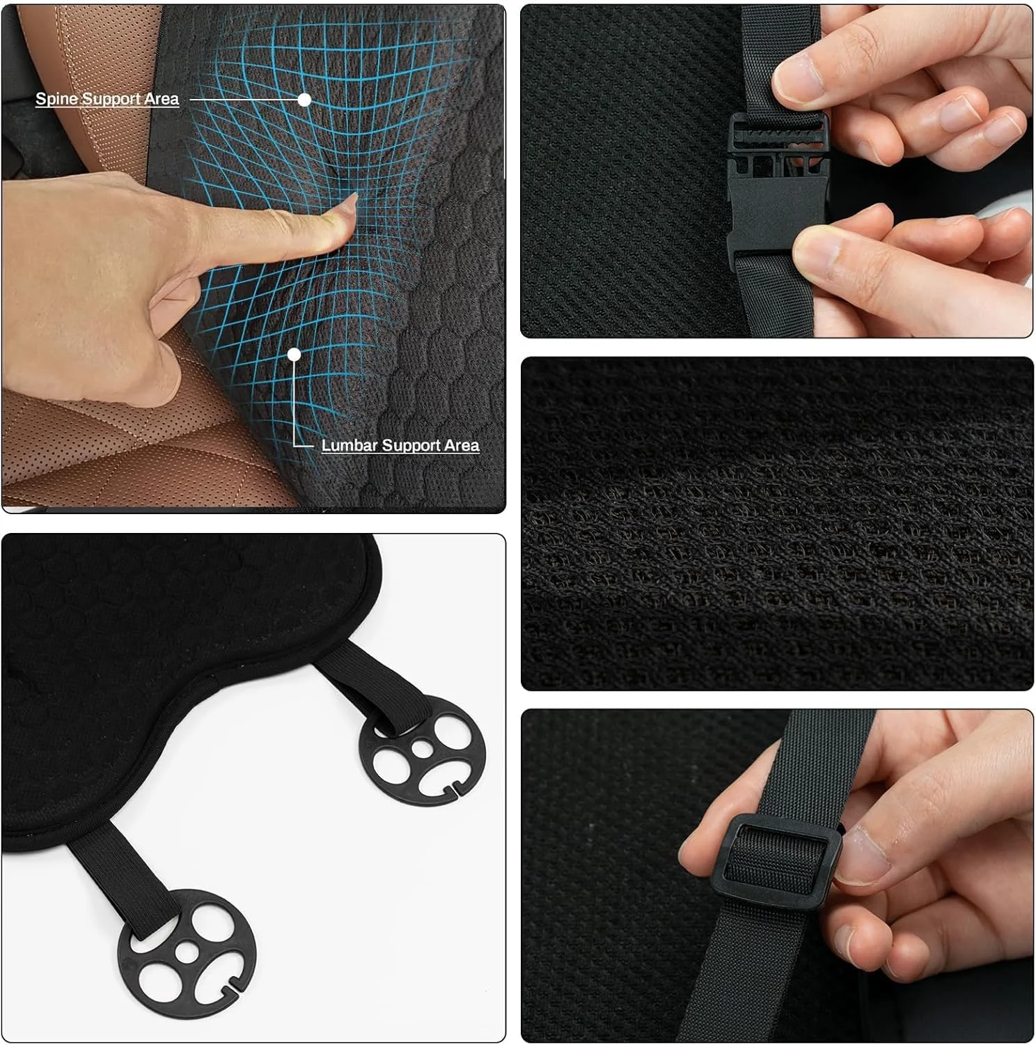 بالشتک پشتیبانی کمر، بالشتک کمری ژله ای، فوم حافظه دار ارگونومیک، برگشت پذیری راحت، مناسب برای ساعات طولانی کار، صندلی تخت، صندلی ماشین، صندلی اداری، صندلی گیمینگ، پدهای ارتوپدی تسکین درد کمر بالشتک پشتیبانی کمر، بالشتک کمری ژله ای، فوم حافظه دار ارگونومیک، برگشت پذیری راحت، مناسب برای ساعات طولانی کار، صندلی تخت، صندلی ماشین، صندلی اداری، صندلی گیمینگ، پدهای ارتوپدی تسکین درد کمر