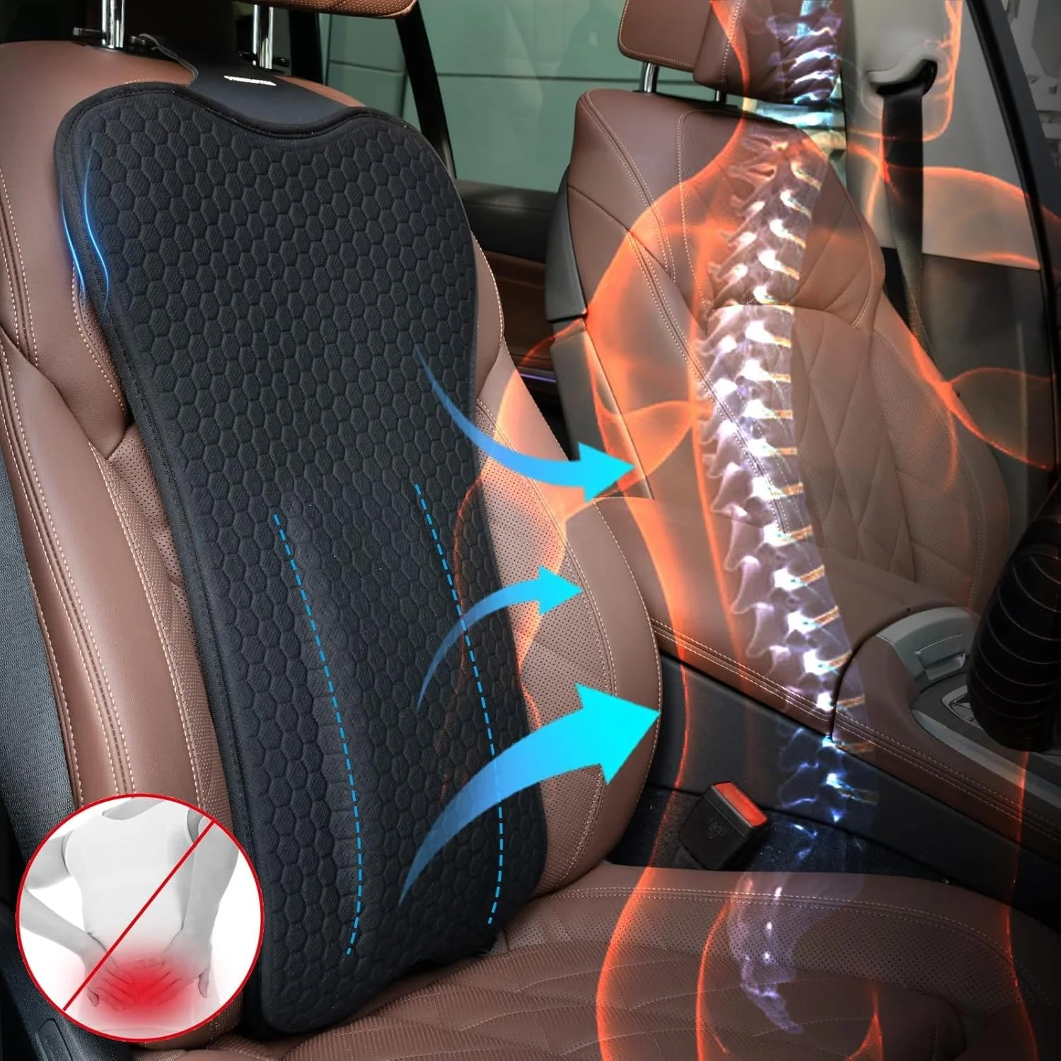 بالشتک پشتیبانی کمر، بالشتک کمری ژله ای، فوم حافظه دار ارگونومیک، برگشت پذیری راحت، مناسب برای ساعات طولانی کار، صندلی تخت، صندلی ماشین، صندلی اداری، صندلی گیمینگ، پدهای ارتوپدی تسکین درد کمر بالشتک پشتیبانی کمر، بالشتک کمری ژله ای، فوم حافظه دار ارگونومیک، برگشت پذیری راحت، مناسب برای ساعات طولانی کار، صندلی تخت، صندلی ماشین، صندلی اداری، صندلی گیمینگ، پدهای ارتوپدی تسکین درد کمر