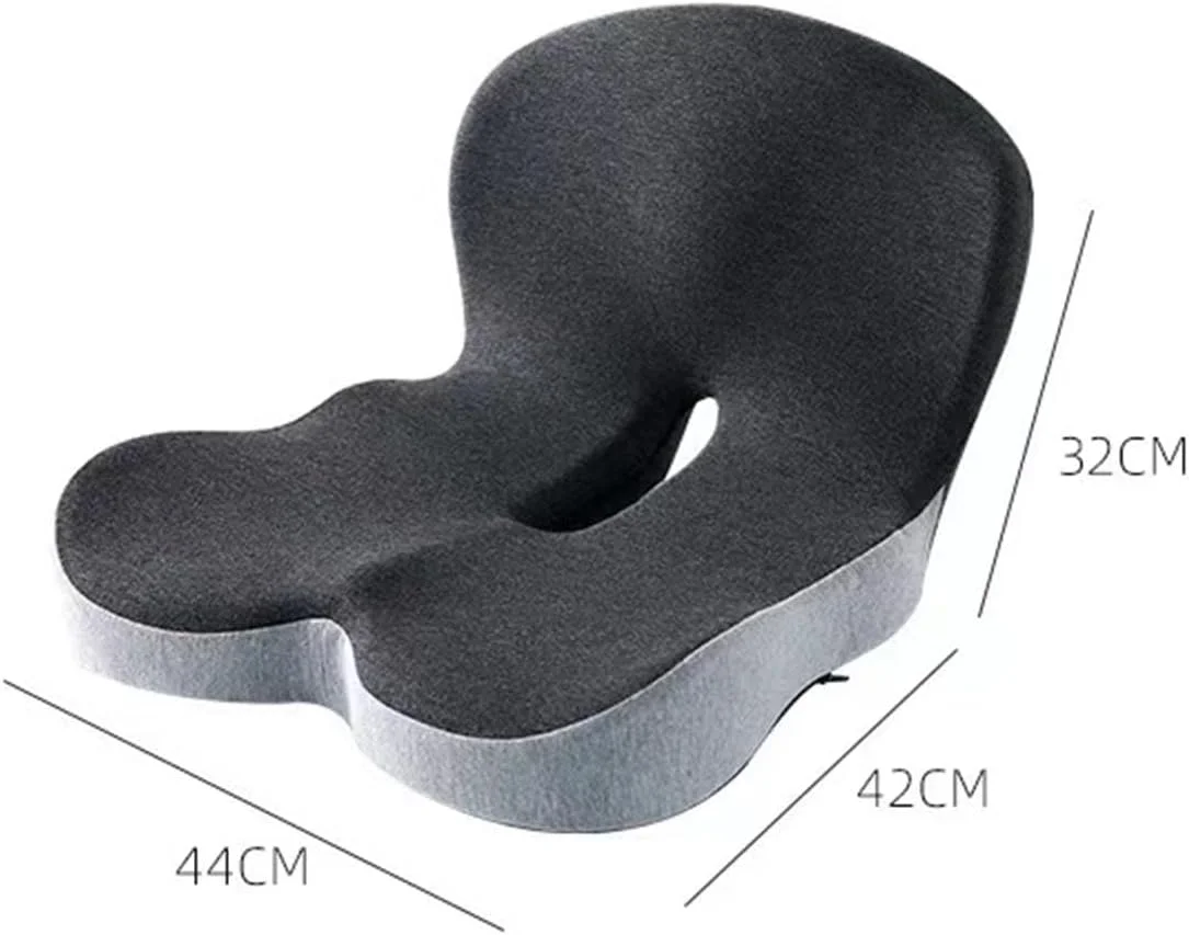 بالشتک صندلی مموری فوم تزویق، پشتی، بالشتک یکپارچه، مناسب دانشجویان، صندلی اداری، بالشتک نشیمنگاه خودرو، خاکستری و مشکی بالشتک صندلی مموری فوم تزویق، پشتی، بالشتک یکپارچه، مناسب دانشجویان، صندلی اداری، بالشتک نشیمنگاه خودرو، خاکستری و مشکی