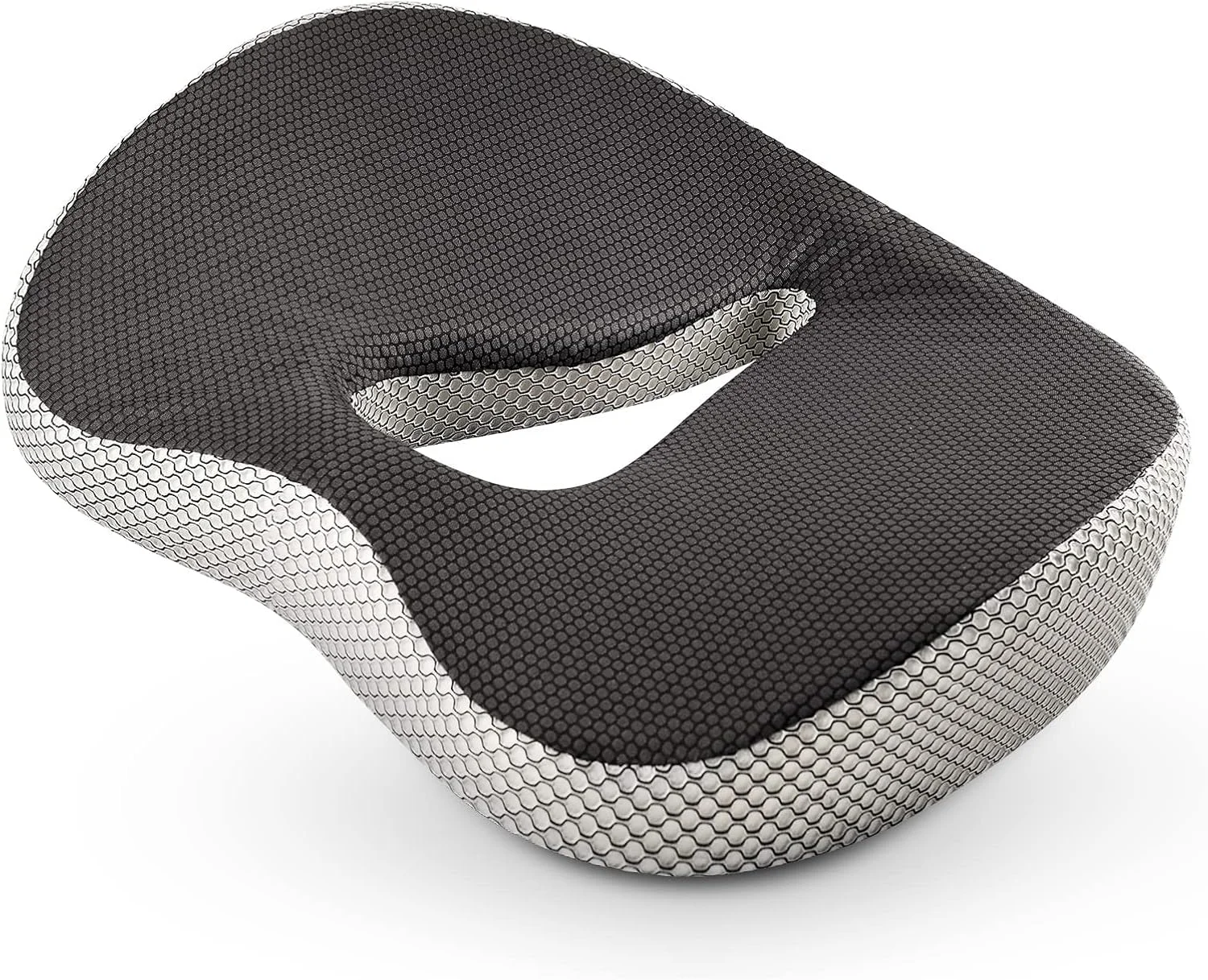 بالشتک دوناتی برای دنبالچه و هموروئید - بالشتک ژله ای صندلی برای نشستن طولانی مدت، بالشتک صندلی اداری برای تسکین سیاتیک، بالشتک برای درد دنبالچه